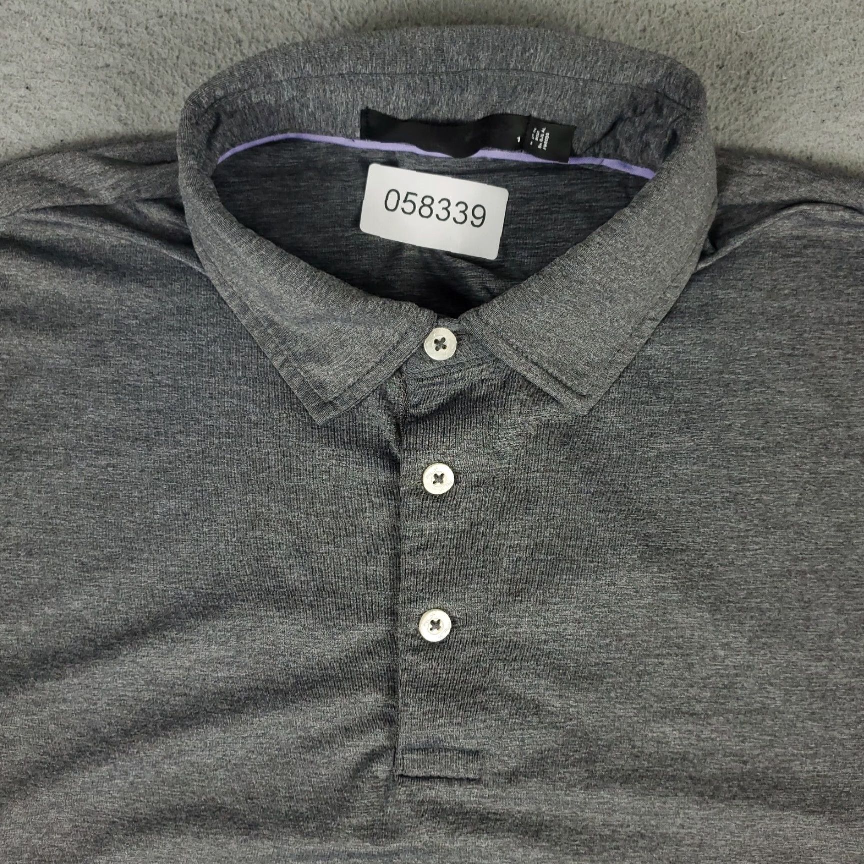 Ralph Lauren Ralph Lauren RLX Polo Shirt Mens Medium Gray Short Sleeve Casual Golf Size US M / EU 48-50 / 2 - 2 Thumbnail
