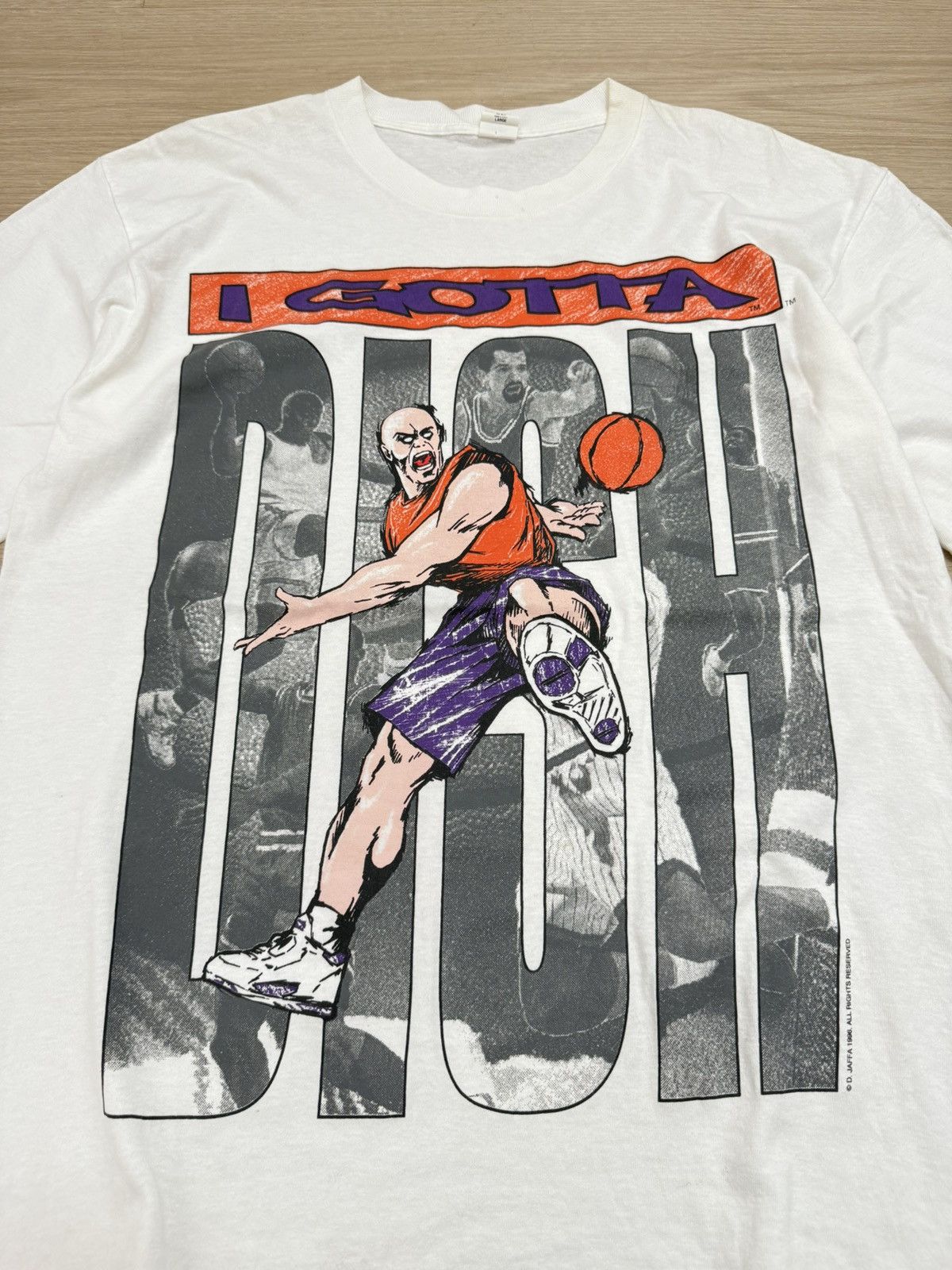 Vintage Vintage t-shirt I GOTTA Size US L / EU 52-54 / 3 - 2 Thumbnail