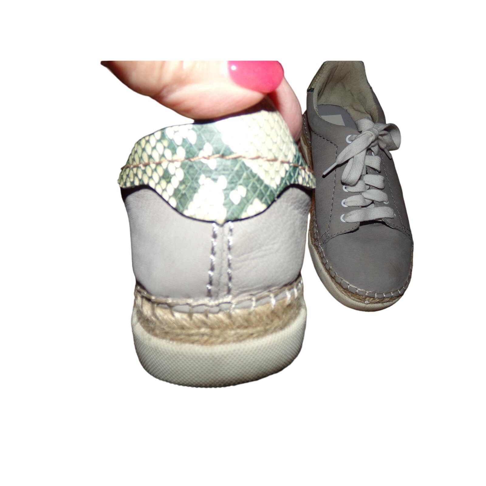Dolce Vita Dolce Vita gray platform sneakers 8 EUC Size US 8 / IT 38 - 3 Thumbnail