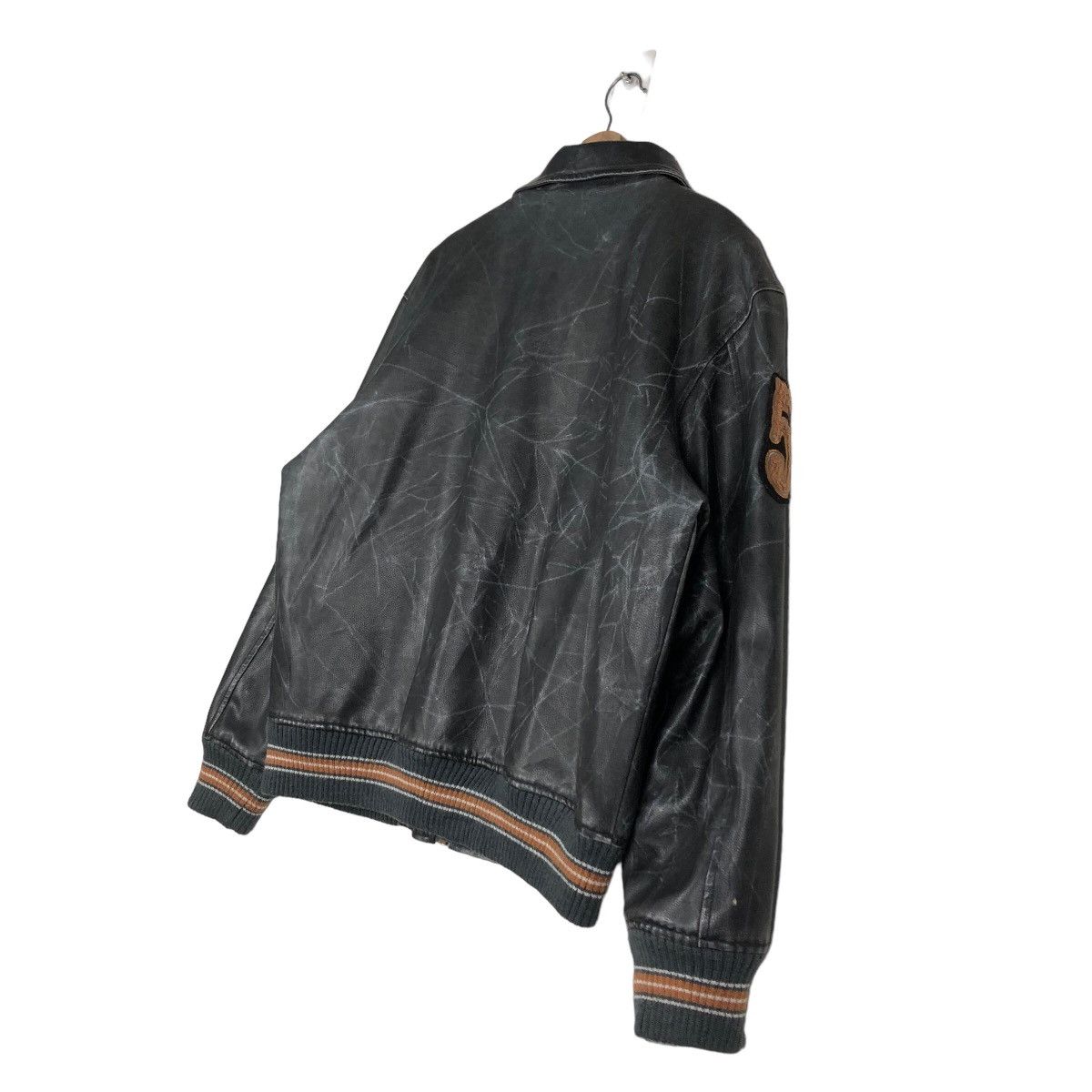 Japanese Brand 🔥Vintage Biker Leather Jacket Garam Japan Issey Miyake Size US XL / EU 56 / 4 - 10 Thumbnail