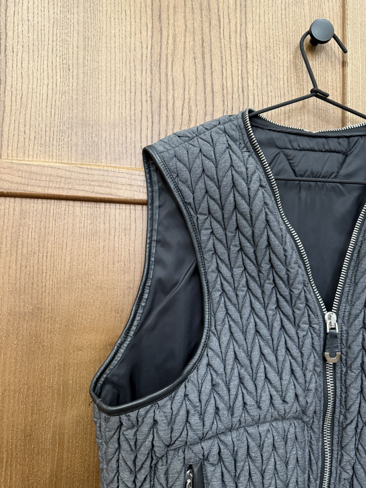 Philipp Plein Philipp Plein Archive Gray Nylon Vest Size US M / EU 48-50 / 2 - 3 Thumbnail
