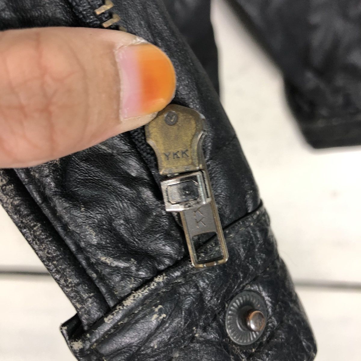 Japanese Brand 📌Vintage Biker Leather Jacket Partina Issey Miyake Size US M / EU 48-50 / 2 - 19 Thumbnail