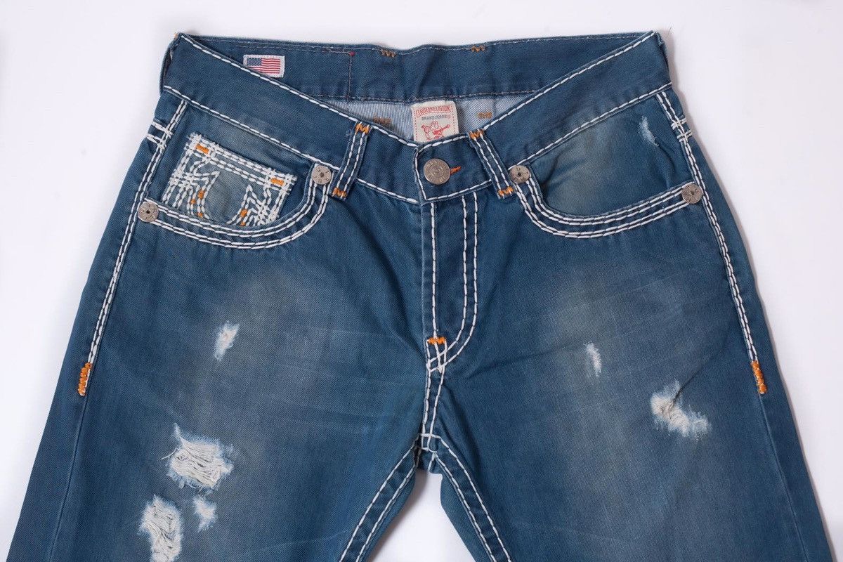 True Religion Vintage True Religion Jackson Denim Jeans Size US 34 / EU 50 - 2 Thumbnail