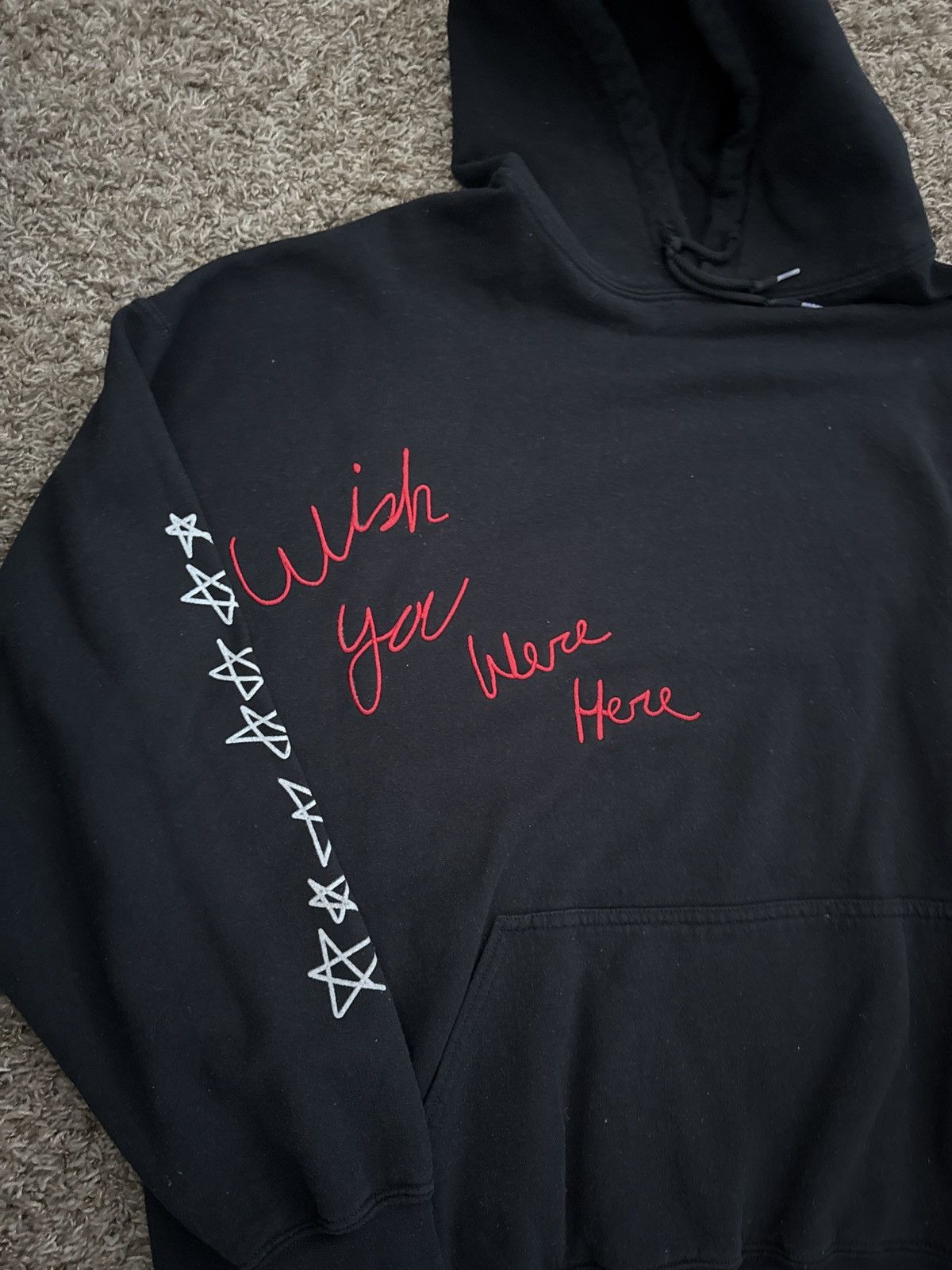 Travis Scott Astroworld Wish You Were Here Tour Hoodie *RARE Size US XL / EU 56 / 4 - 3 Thumbnail