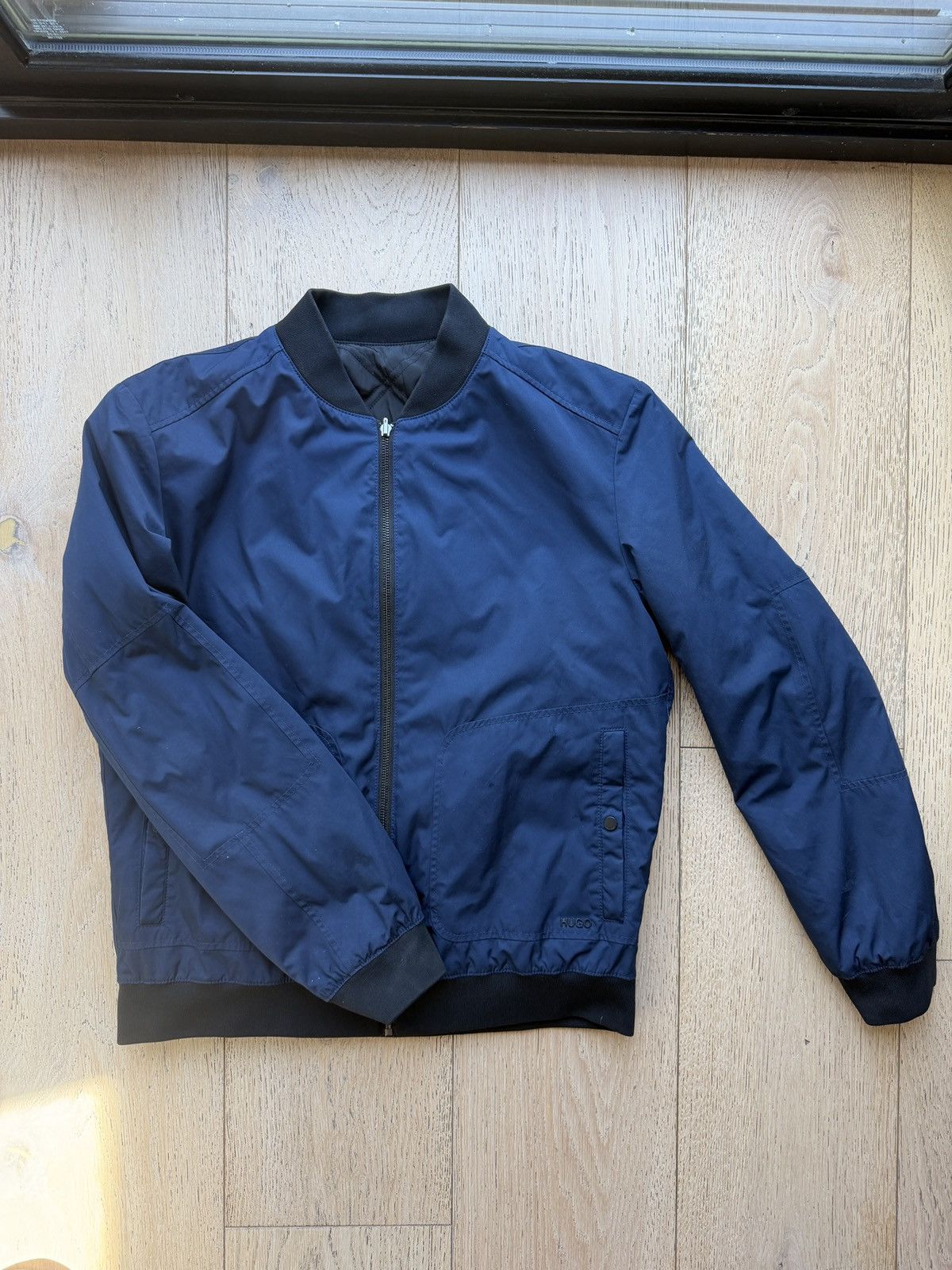 Hugo Boss Hugo Boss Reversible Bomber Jacket Size US M / EU 48-50 / 2 - 1 Thumbnail