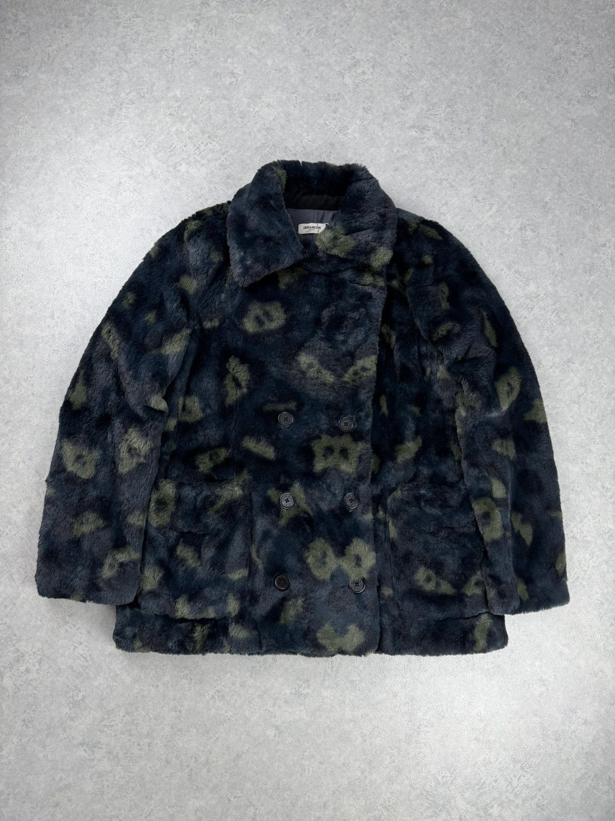 Zadig & Voltaire Zadig & Voltaire Miles Leo Leopard Print Faux Fur Coat Size L / US 10 / IT 46 - 11 Thumbnail