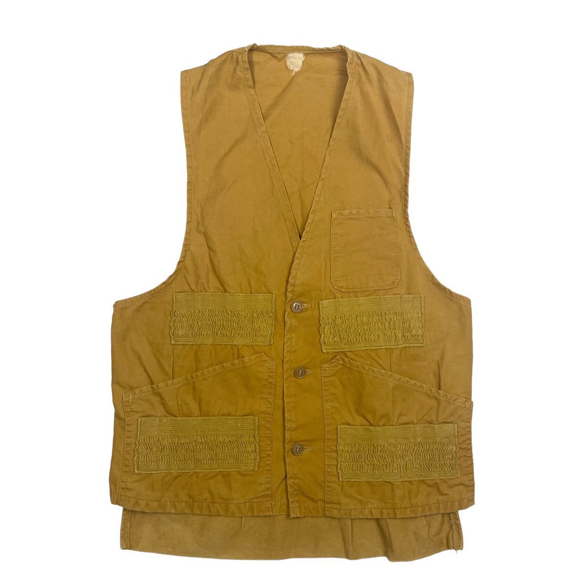 image of Vintage 1960S Hunting Canvas Vest - Small in Beige, Men's