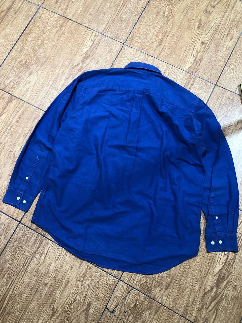Burberry Thomas Burberry Retro Relaxed Button Down Long Sleeve Shirt Size US XL / EU 56 / 4 - 6 Thumbnail