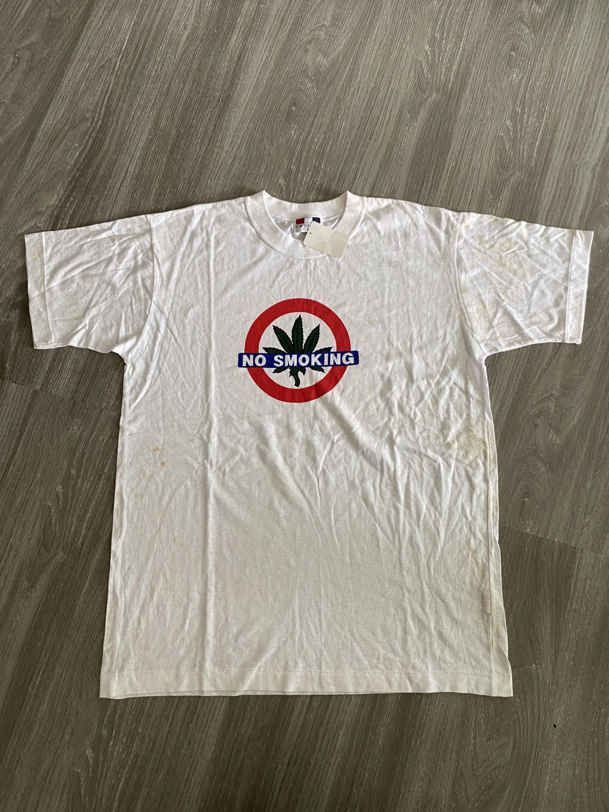 Vintage Vintage No Smoking Marijuana Size US M / EU 48-50 / 2 - 1 Thumbnail