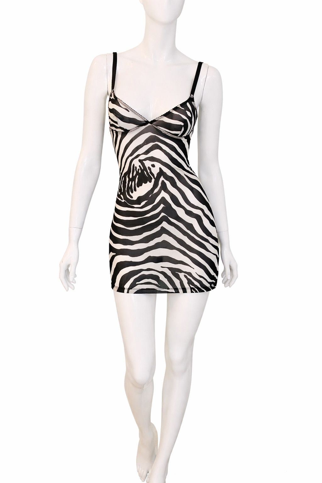 Dolce & Gabbana Kenzo Sheer Mesh Transparent Medium Large Dress Size S / US 4 / IT 40 - 7 Thumbnail