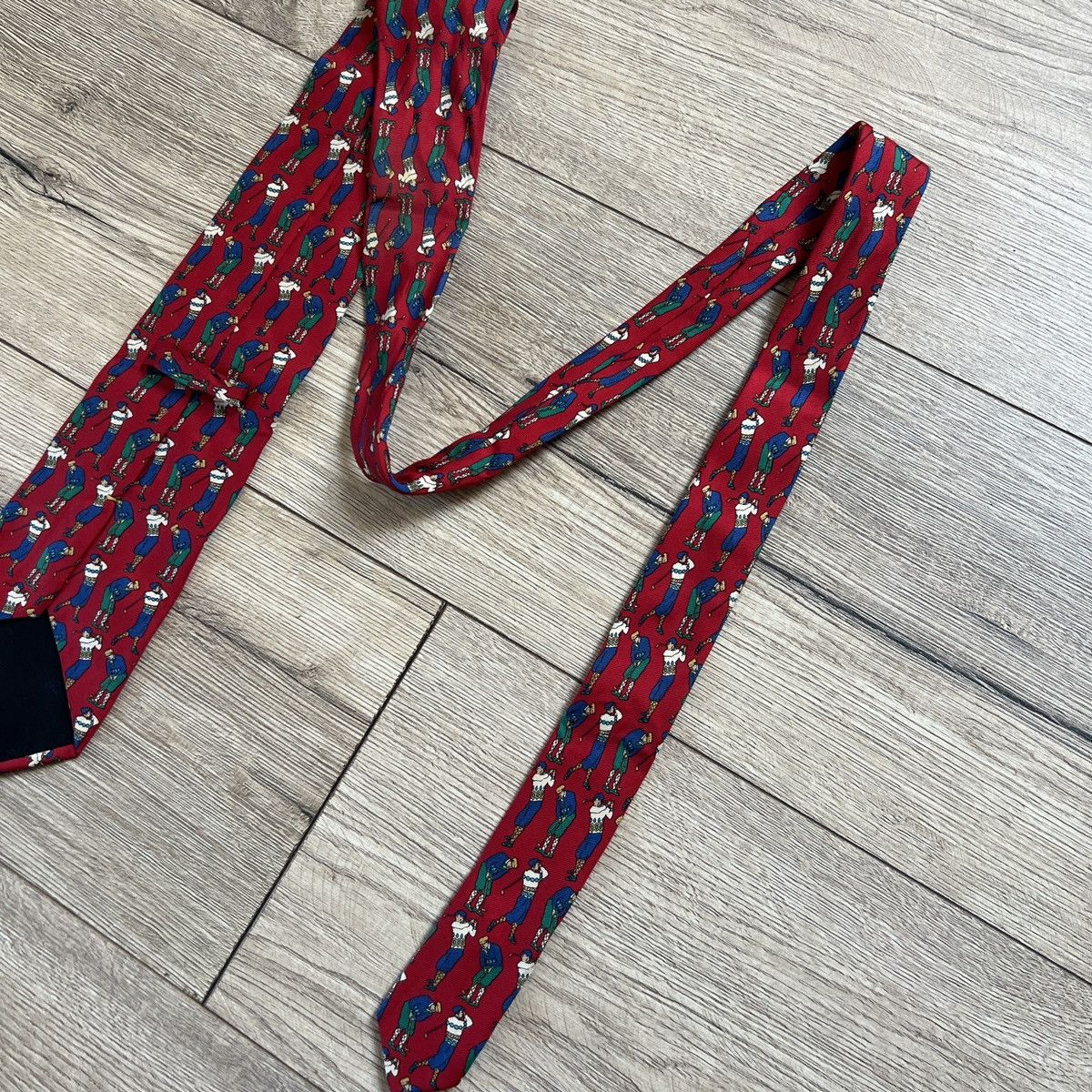 Burberry Vintage Burberry London Silk Luxury Neck Tie Size ONE SIZE - 6 Thumbnail