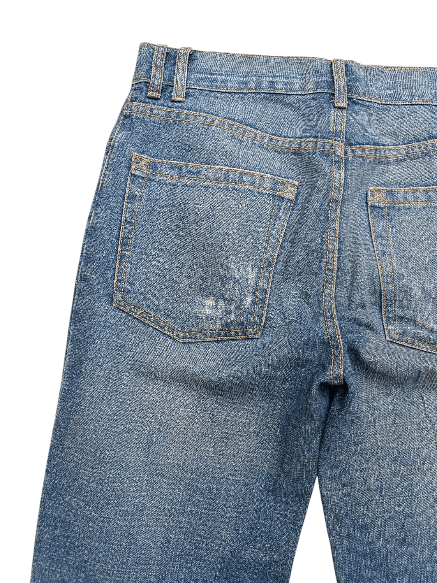 Dolce & Gabbana Dolce & Gabbana Distressed Denim Pants Size US 32 / EU 48 - 8 Thumbnail