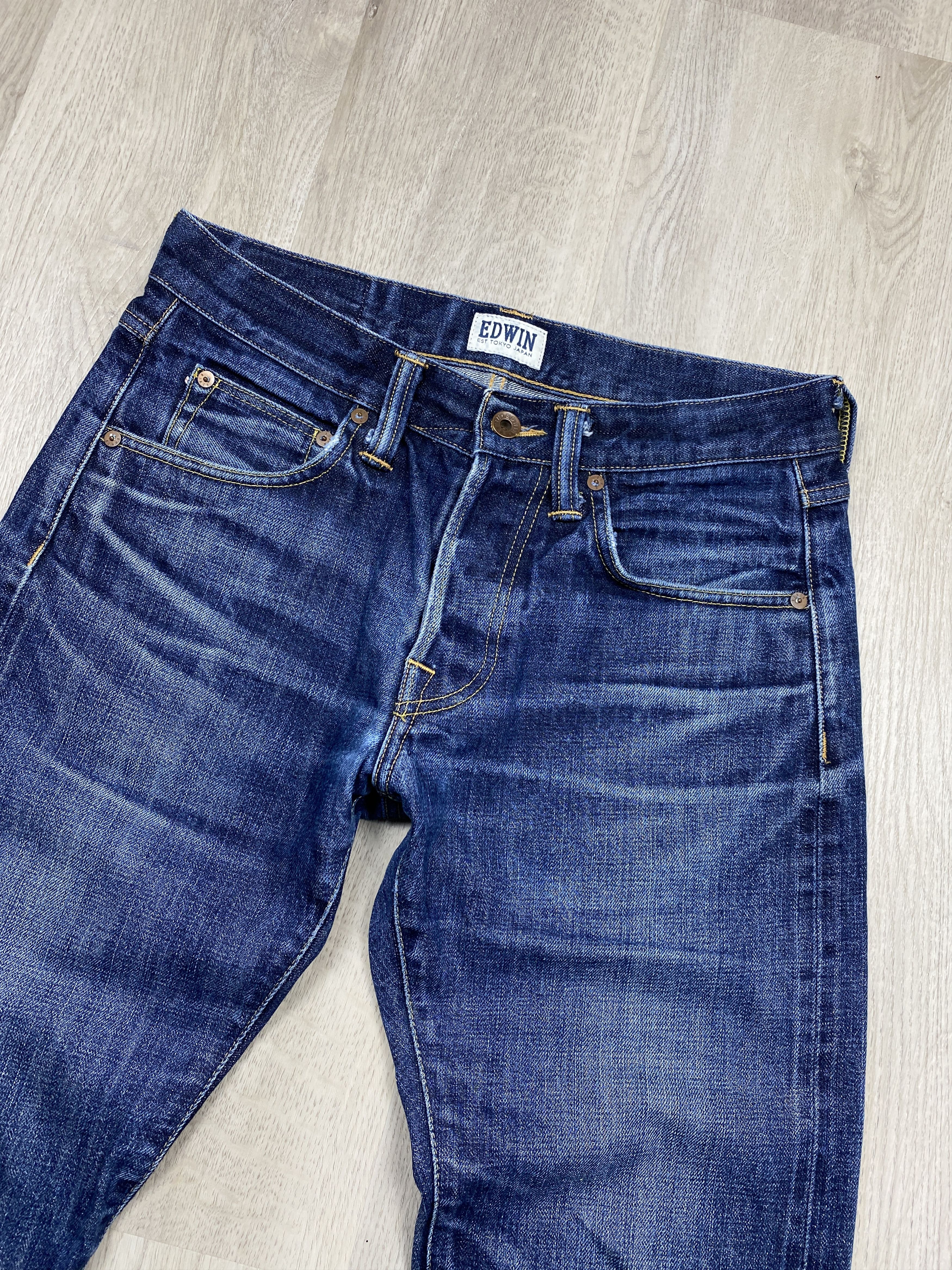 Edwin Edwin Vintage Mens Salvage Denim Pants Jeans Size US 30 / EU 46 - 8 Thumbnail