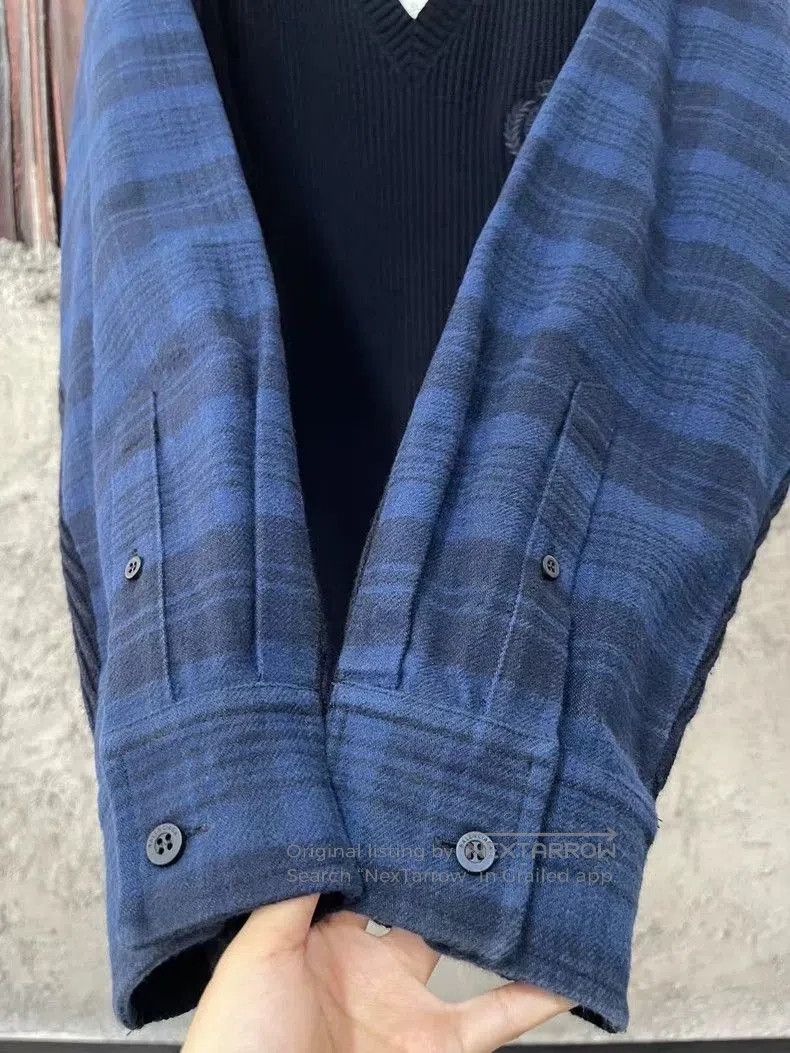 Balenciaga Balenciaga Wheat Ear Paneled Sweater. Size US XS / EU 42 / 0 - 6 Thumbnail