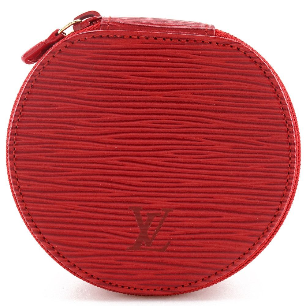 Louis Vuitton Louis Vuitton Louis Vuitton Ecrin Bijoux 10 Epi Leather Jewelry Case Leather Other M48217 DUTY FREE for USA Size ONE SIZE - 1 Thumbnail