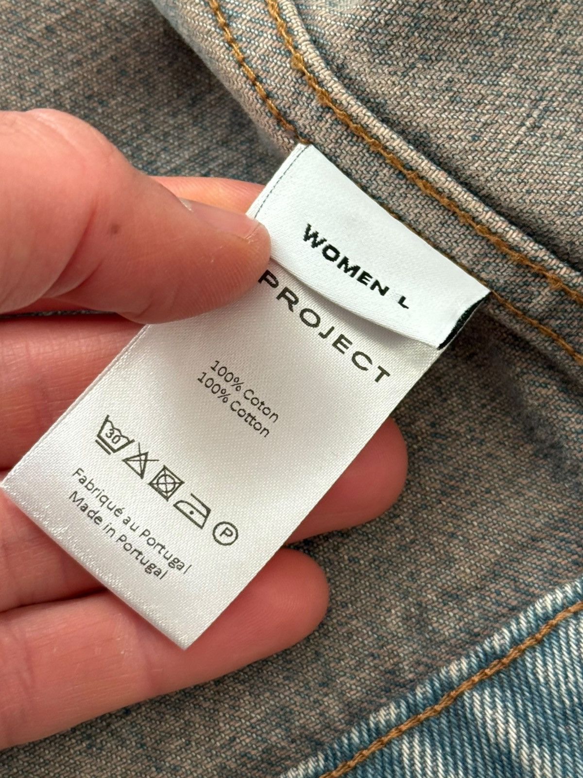 Y/Project Hook and Eye Denim Jacket Size L / US 10 / IT 46 - 13 Thumbnail