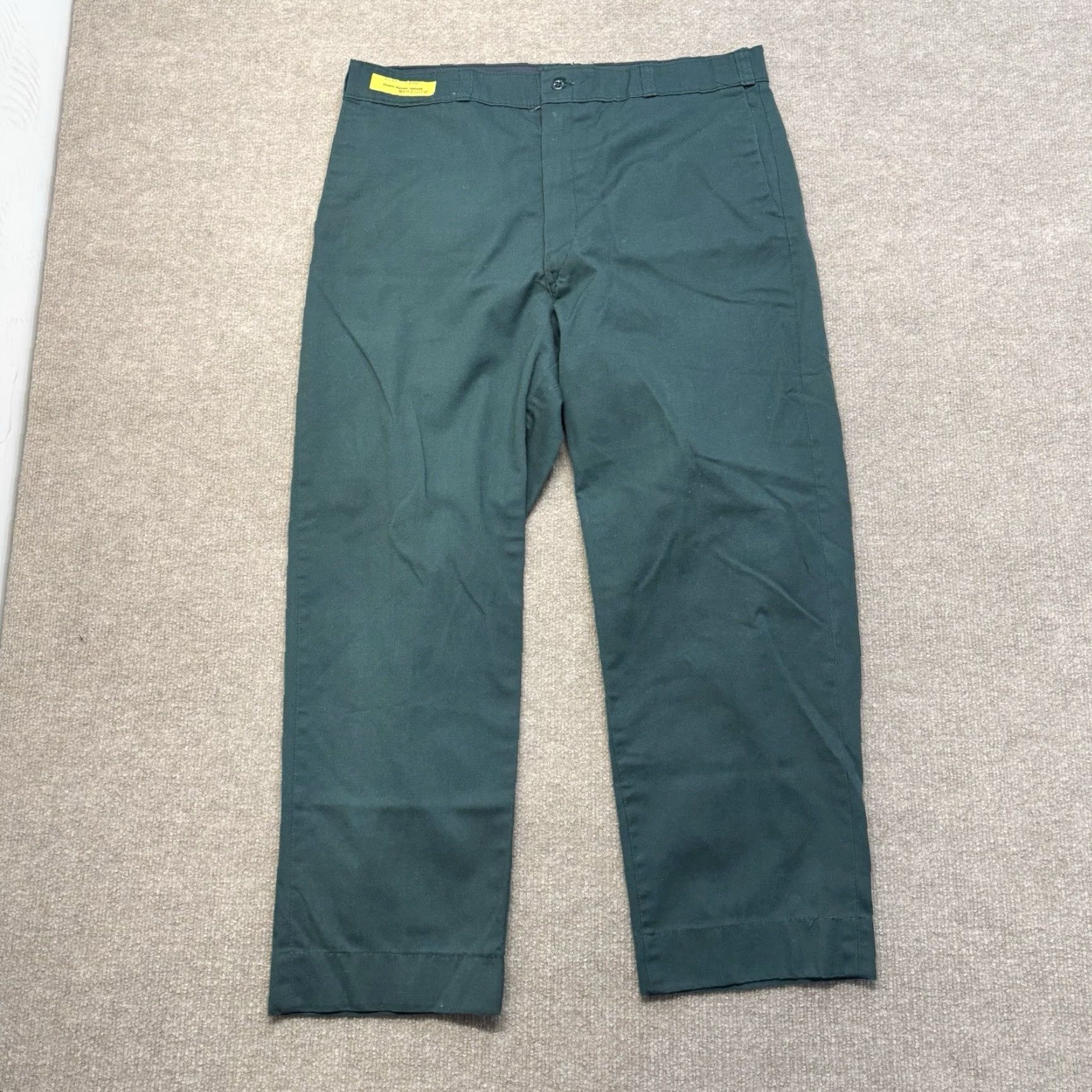 Vintage VINTAGE Chino Pants Mens 36x28 Workwear USA Made Green Talon Size US 36 / EU 52 - 2 Thumbnail