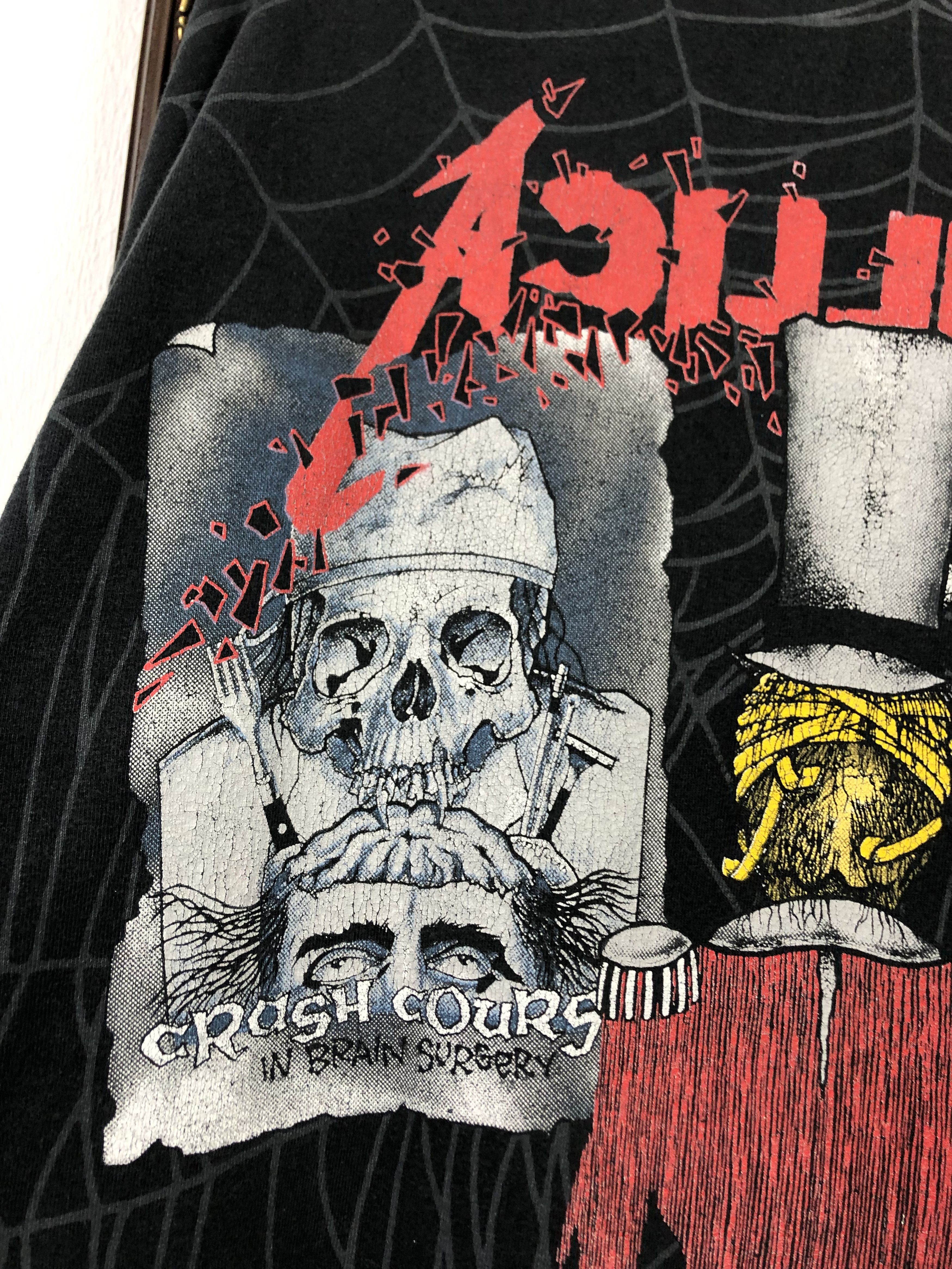 Vintage Vintage 1992 Metallica Ringmaster Pushead Shirt Tee Hype Size US L / EU 52-54 / 3 - 15 Thumbnail