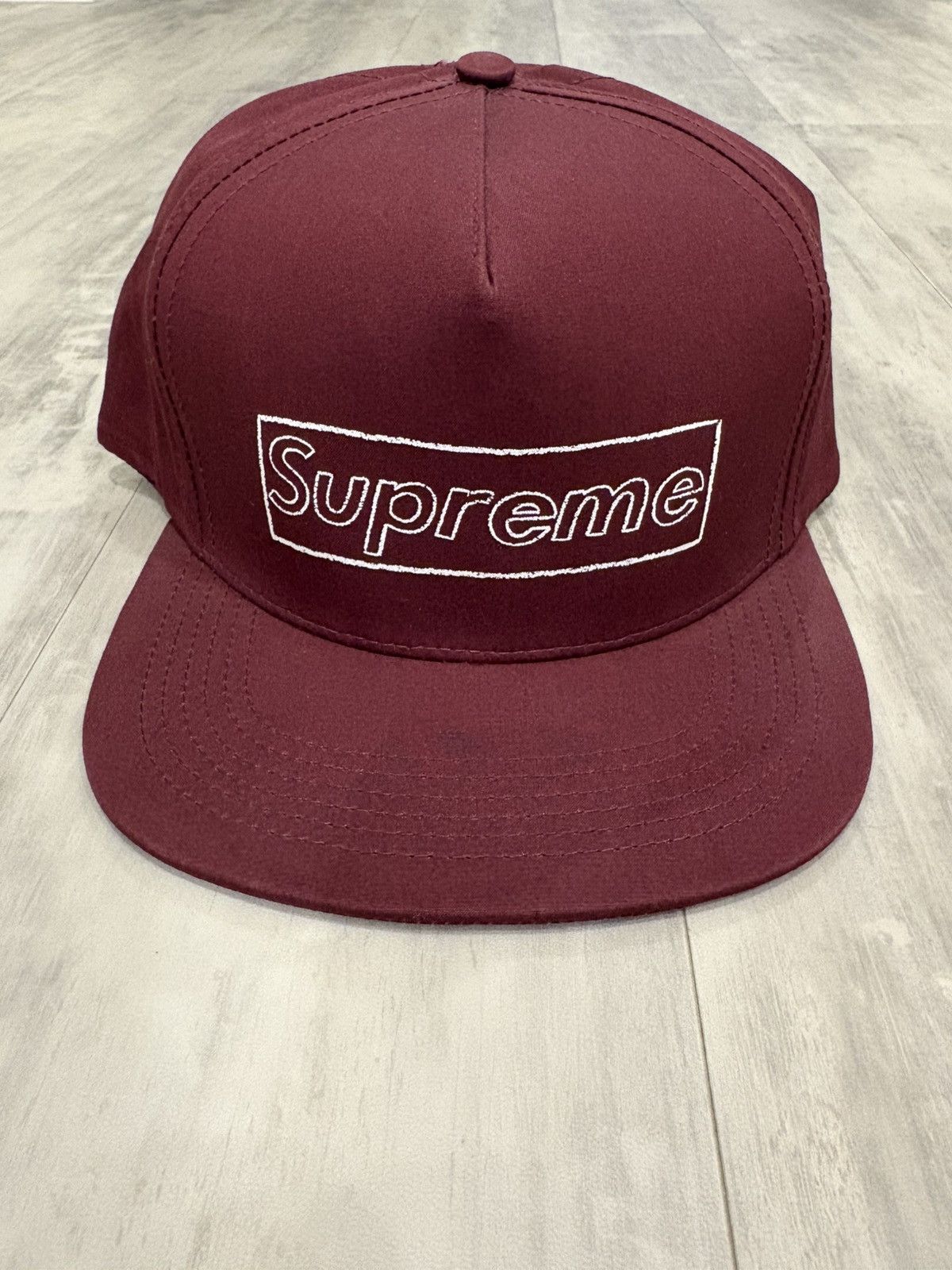 Supreme × Vintage PURPLE Supreme Motion Logo Hat iridescent 5