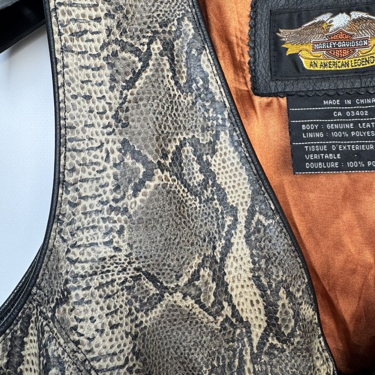 Harley Davidson Harley Davidson Motorcycle Leather Vest Vintage Sz S Women Size S / US 4 / IT 40 - 7 Thumbnail