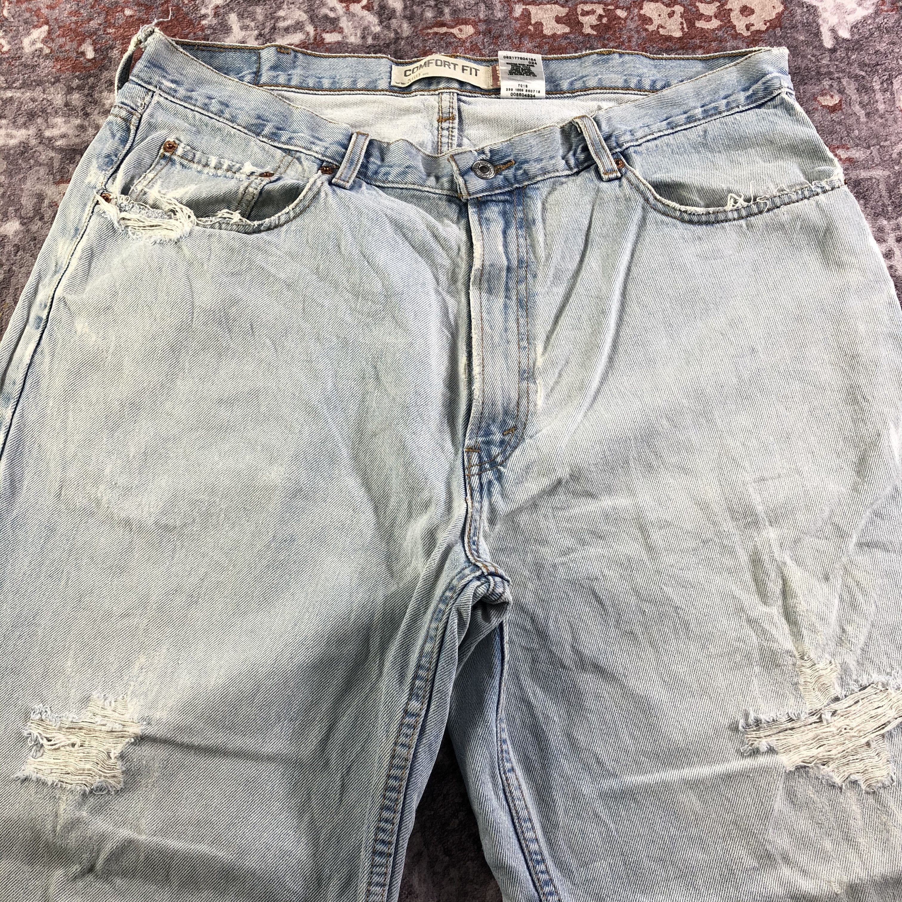 Levi's × Vintage Vintage Light Wash Levis 560 Jeans-JM3391 Size US 39 - 3 Thumbnail