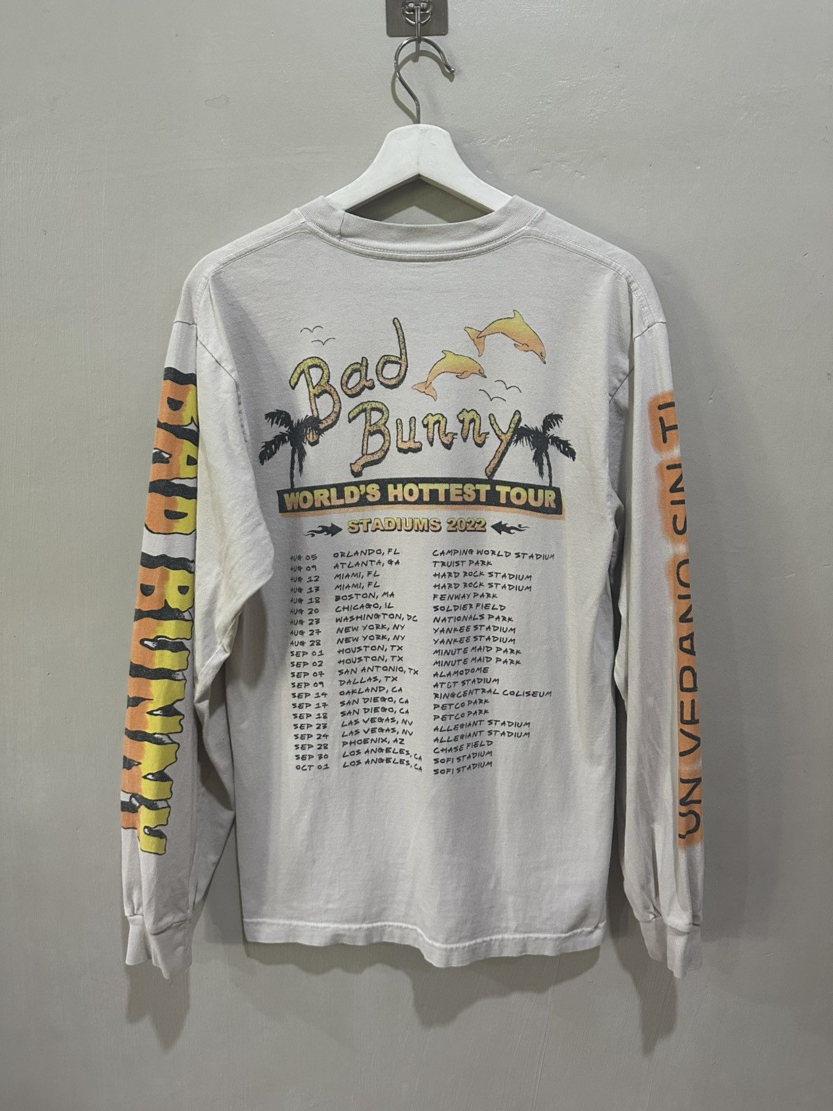 Band Tees Bad Bunny World Tour Size US S / EU 44-46 / 1 - 7 Thumbnail
