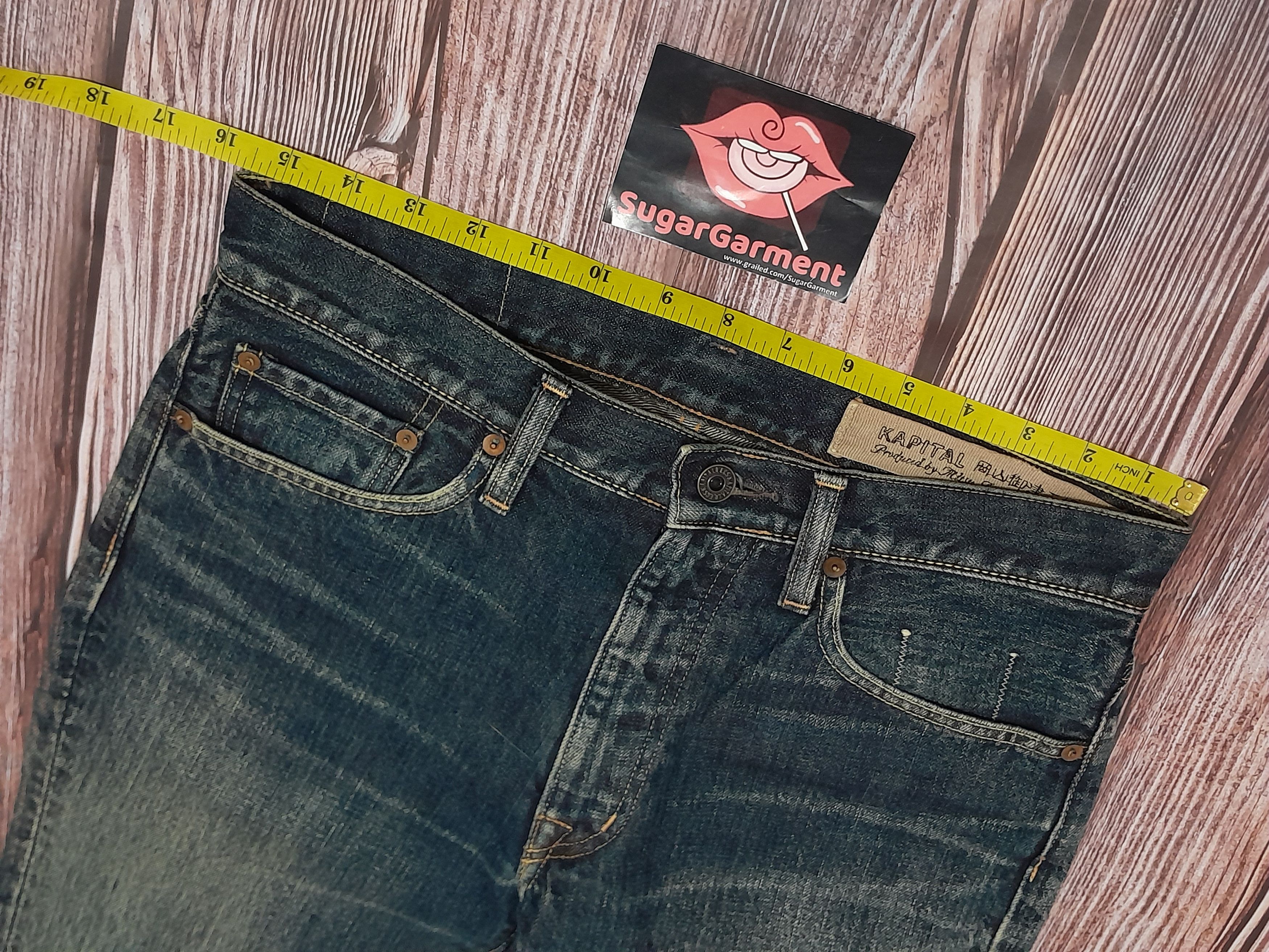 Kapital KAPITAL Jeans Flare Bell Bottom Bootcut Vintage Size US 31 - 6 Thumbnail