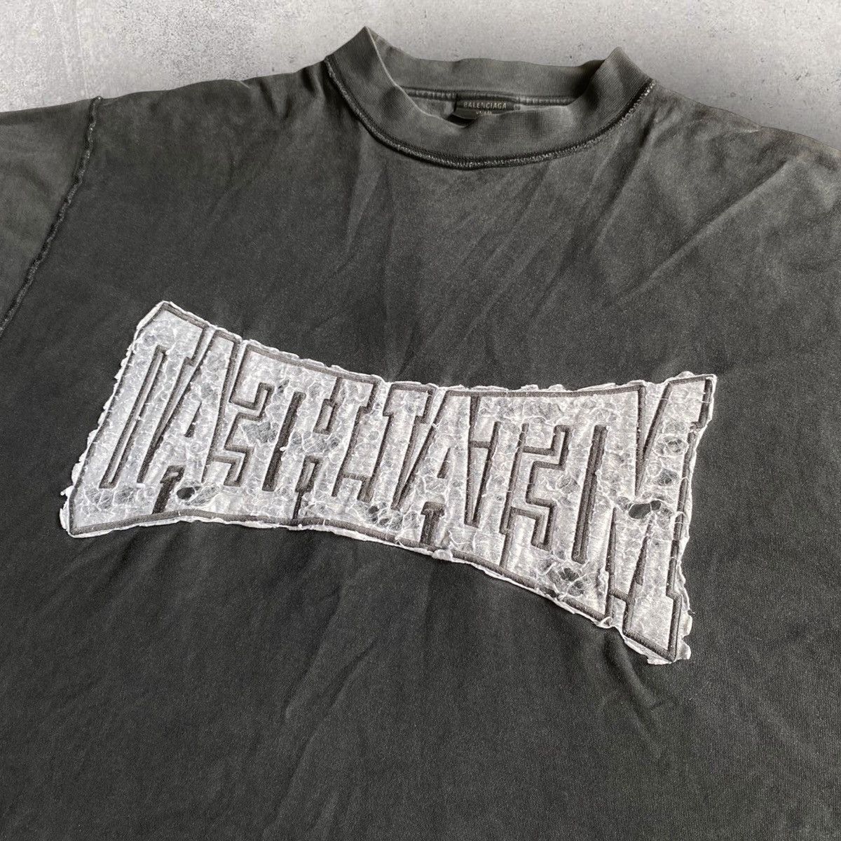 Balenciaga Metal Head Inside Out Oversize T Shirt Size US L / EU 52-54 / 3 - 1 Thumbnail