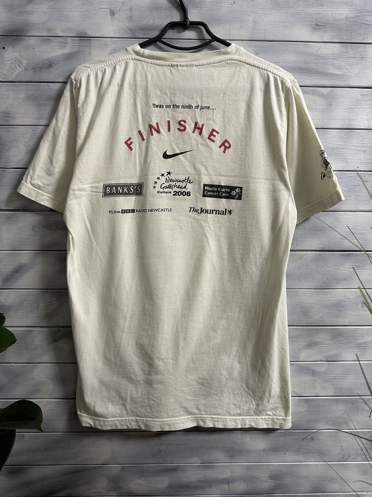 Nike Rare Vintage T-Shirt Nike Blaydon Race 2002 Swoosh Y2K Size US M / EU 48-50 / 2 - 4 Thumbnail