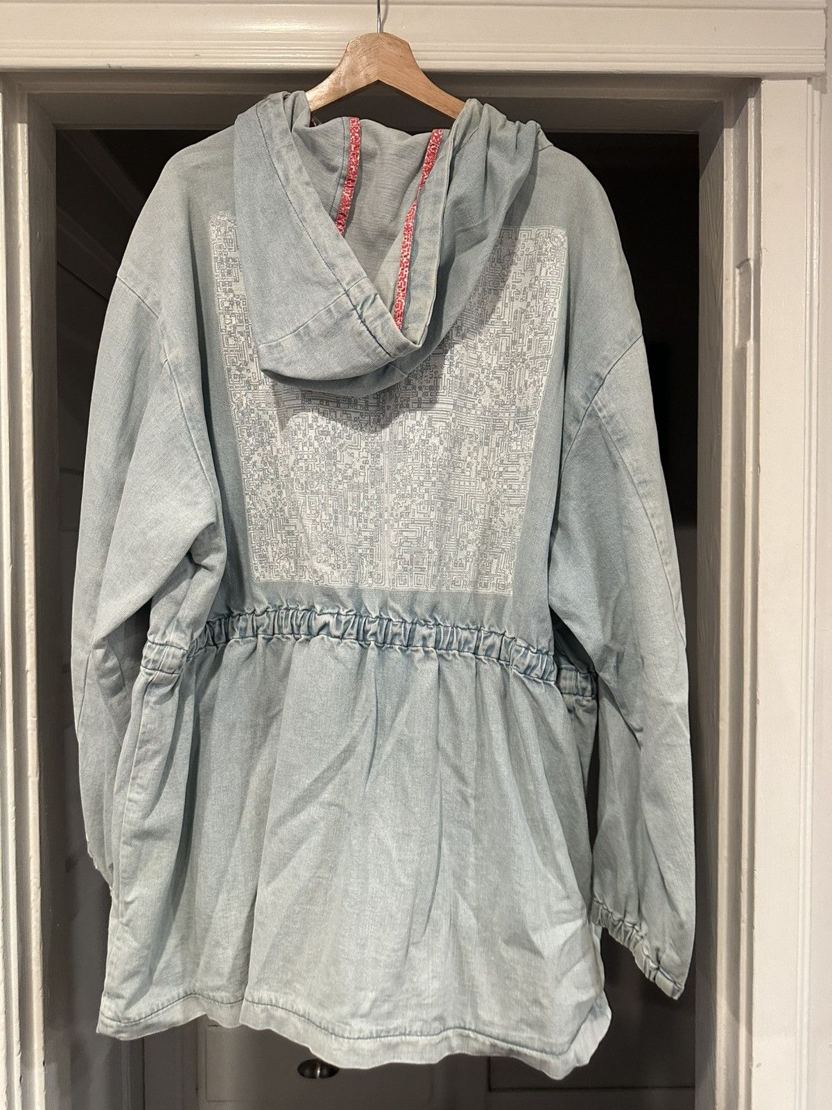 Cav Empt Bleached Denim Parka Size US XL / EU 56 / 4 - 2 Thumbnail