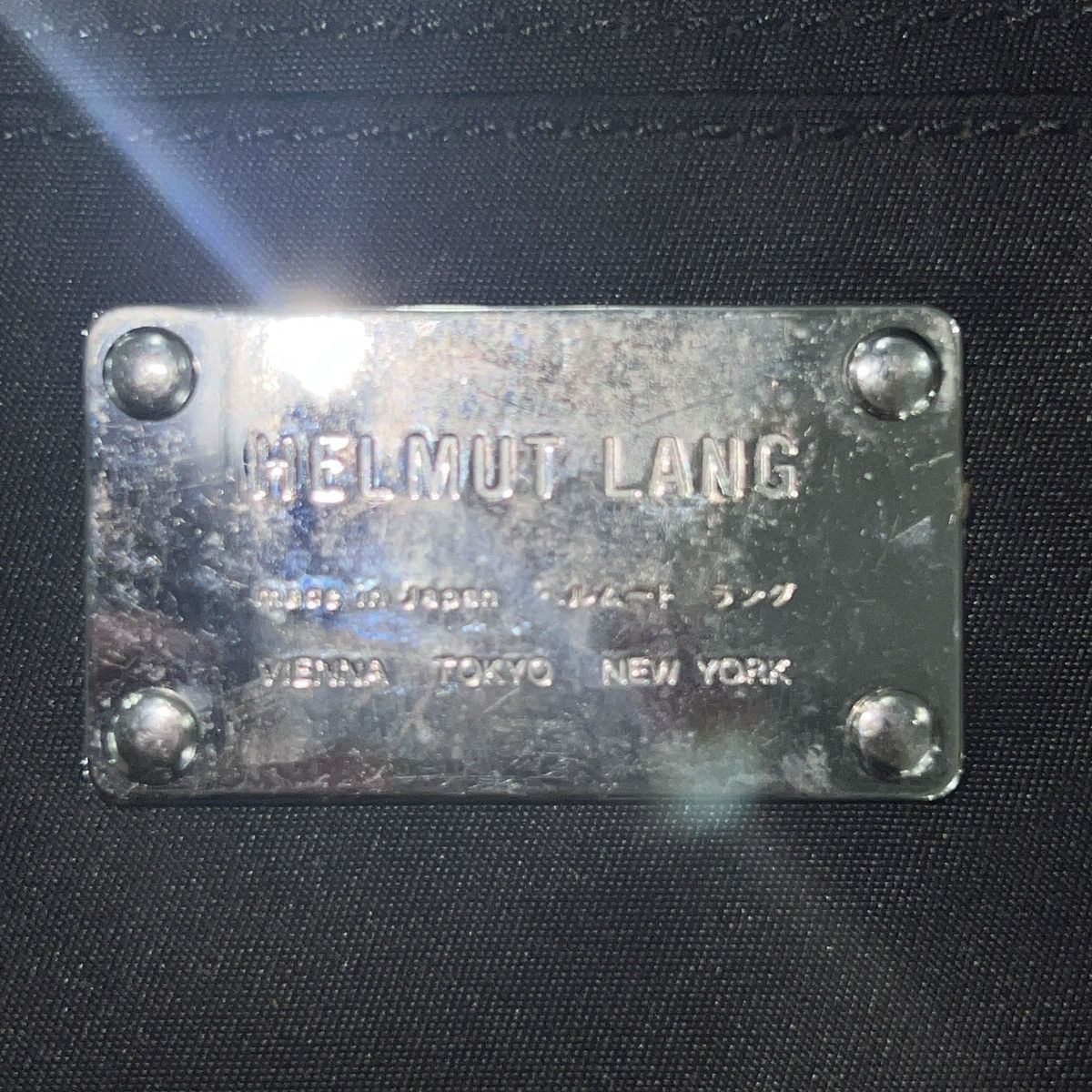 Helmut Lang Helmut Lang Personal Era Canvas Tote Bag Size ONE SIZE - 10 Thumbnail