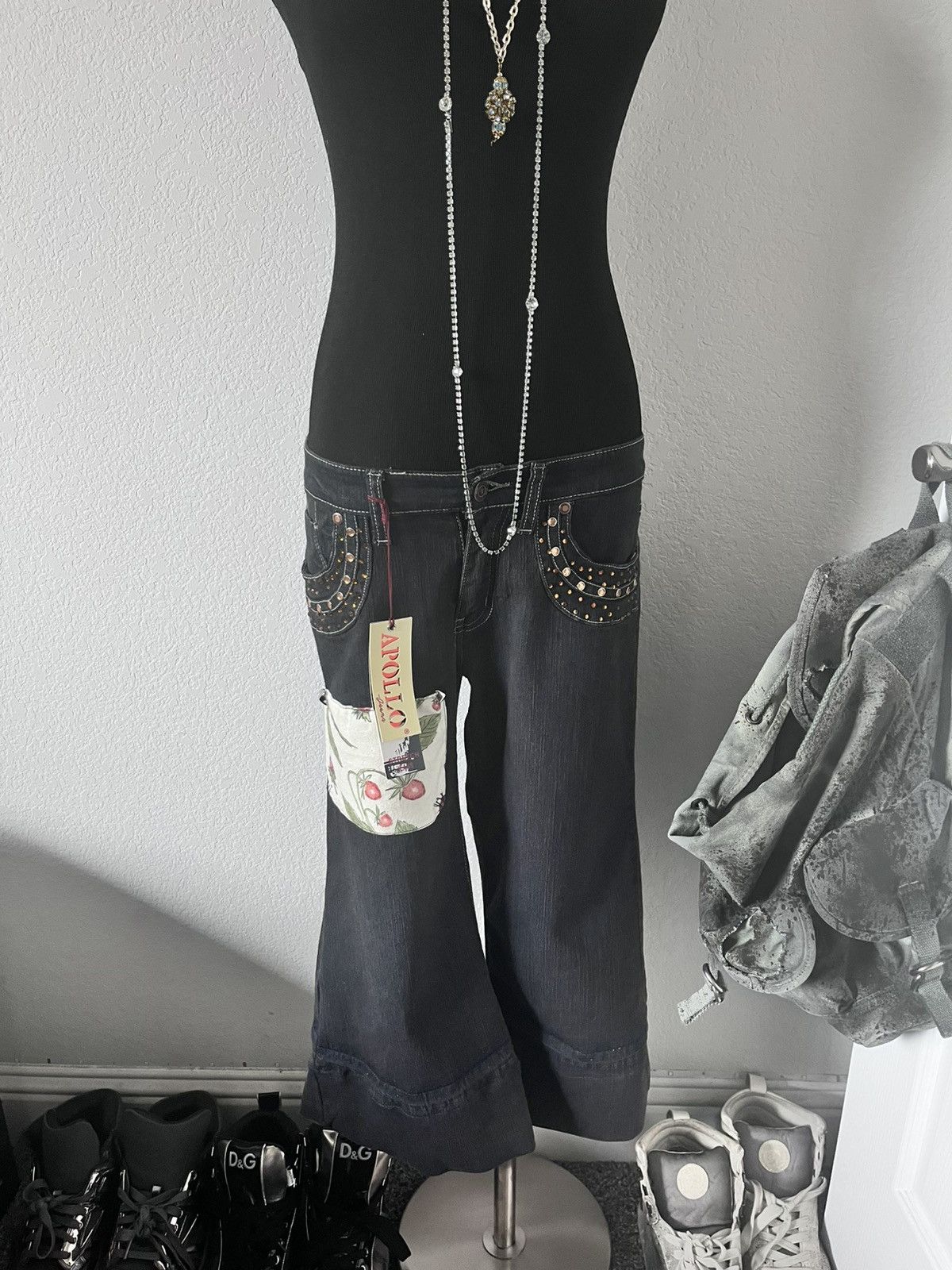 Adidas × Japanese Brand × Vintage Custom made capris Womens 28 Size 28" / US 6 / IT 42 - 1 Thumbnail