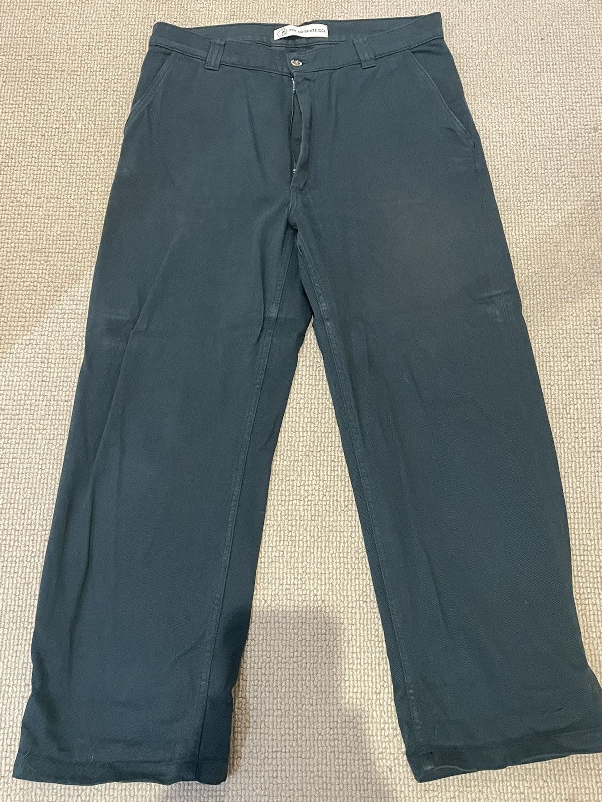 Polar Skate Co. 40s pants green