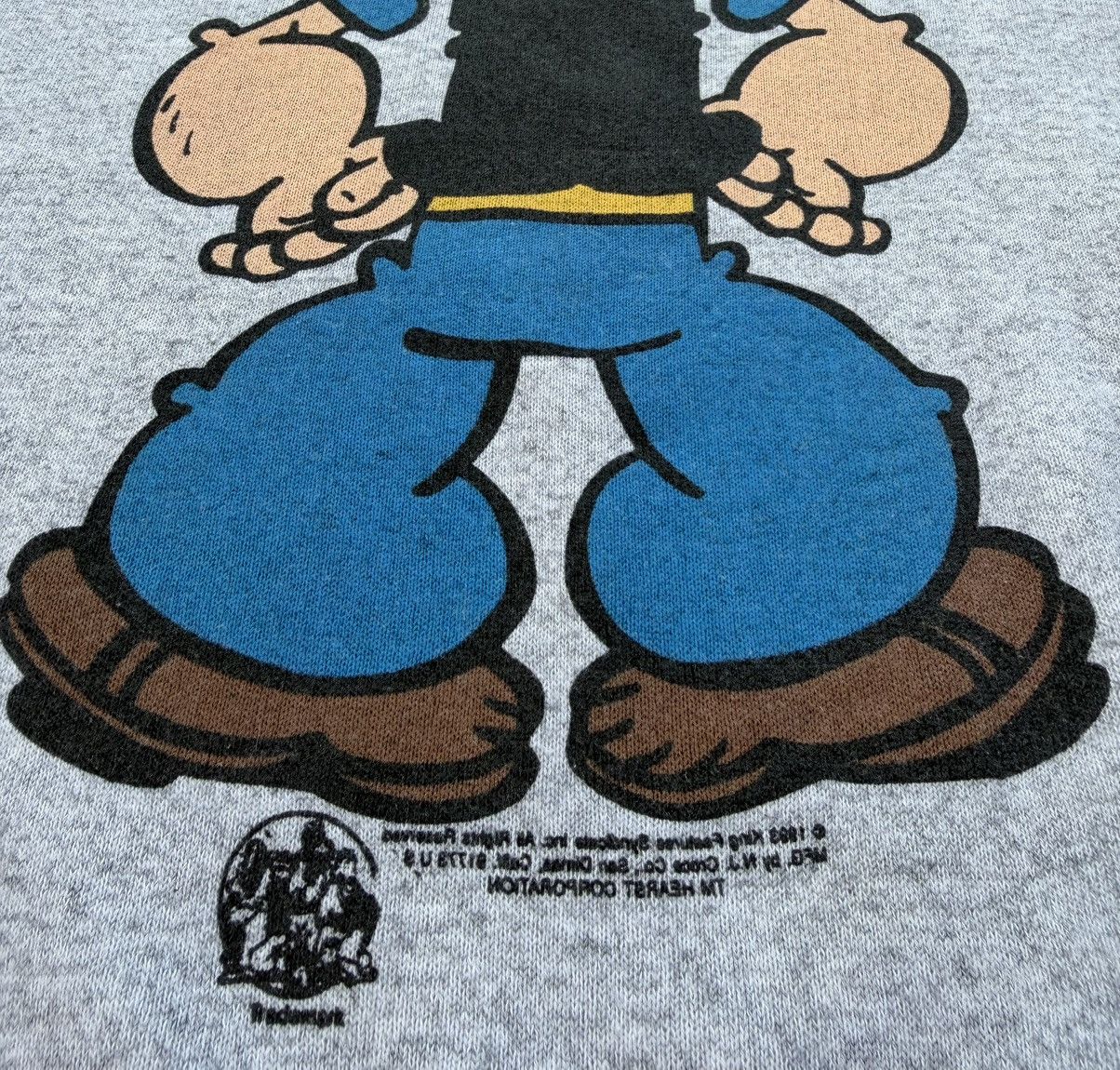 Vintage Vintage 1993 Popeye Sweatshirt SANTEE USA Cartoon Crewneck Size US M / EU 48-50 / 2 - 10 Thumbnail