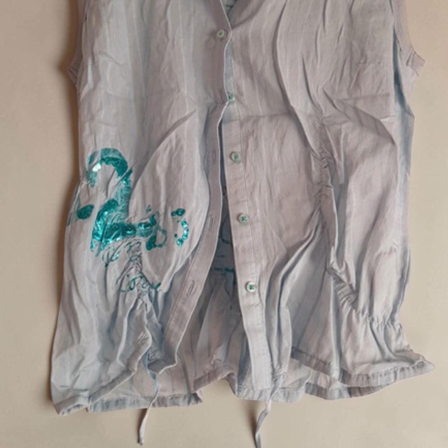 Other The Cop Copine Big Number Ruched Shirt Size ONE SIZE - 3 Thumbnail
