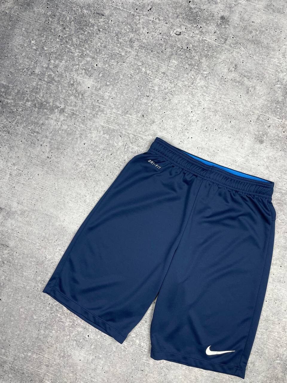Nike × Vintage Vintage Nike 90’s Y2K Style Drill Blue Soccer Casual Shorts Size US 30 / EU 46 - 2 Thumbnail
