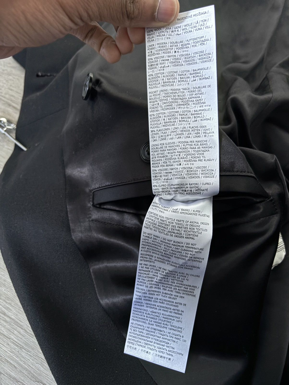Maison Margiela Maison Margiela Wool Couture Blazer Size 40R - 13 Thumbnail
