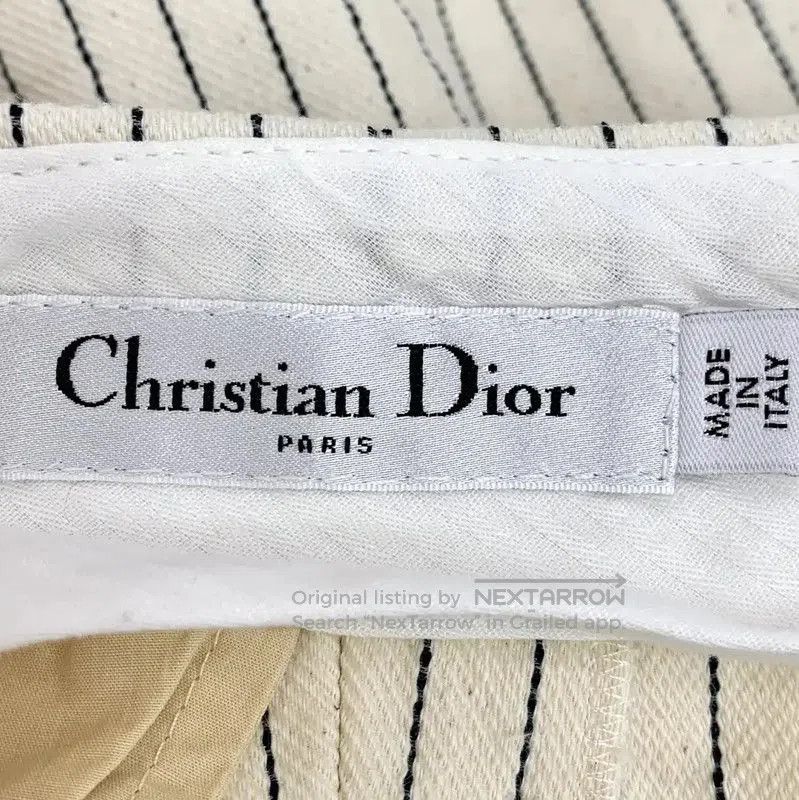 Dior Dior Ivory Cotton Women's Shorts . Size 22" - 5 Thumbnail