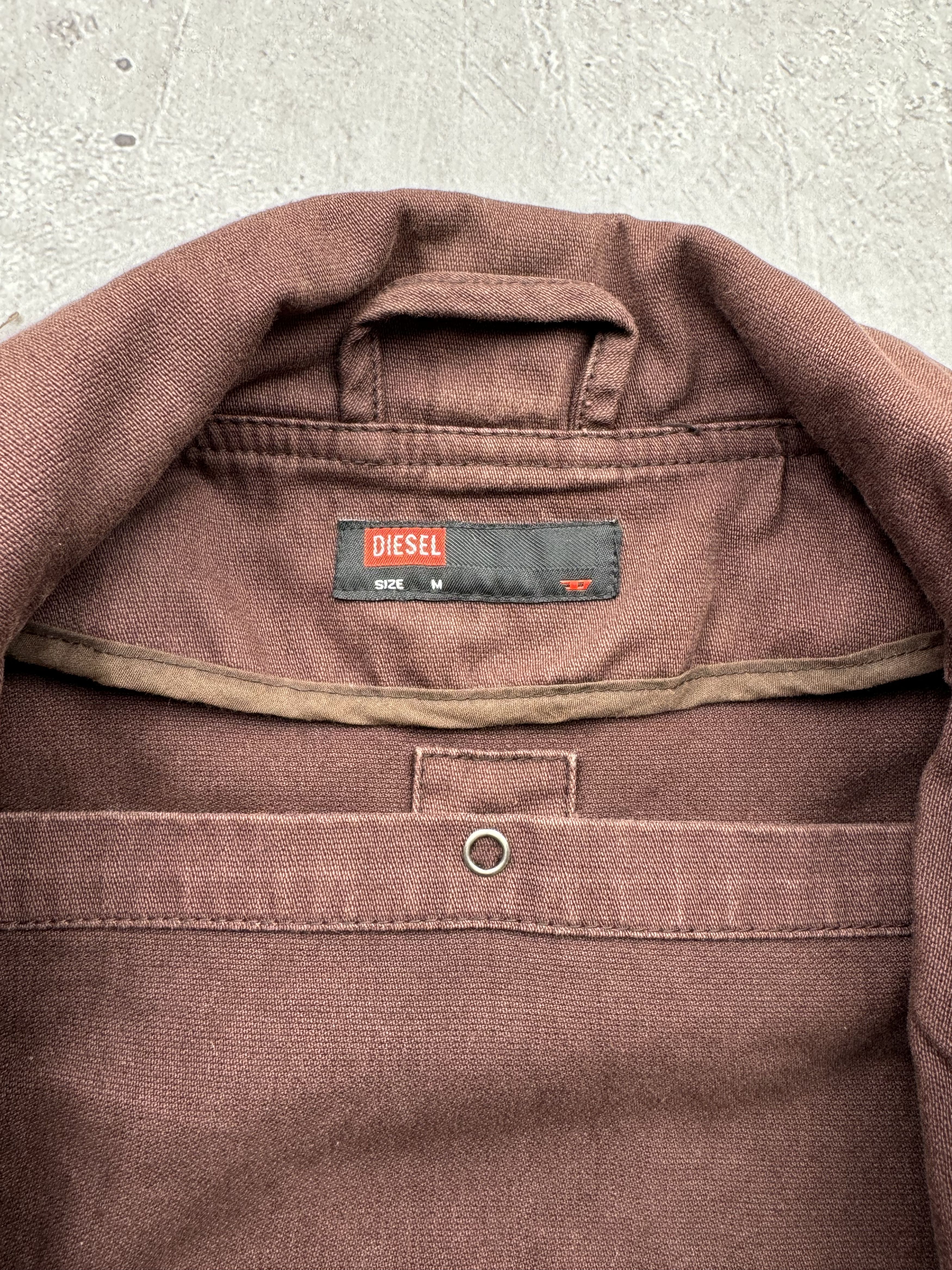 Diesel Diesel Vintage Asymmetrical Cotton Jacket Size US M / EU 48-50 / 2 - 8 Thumbnail