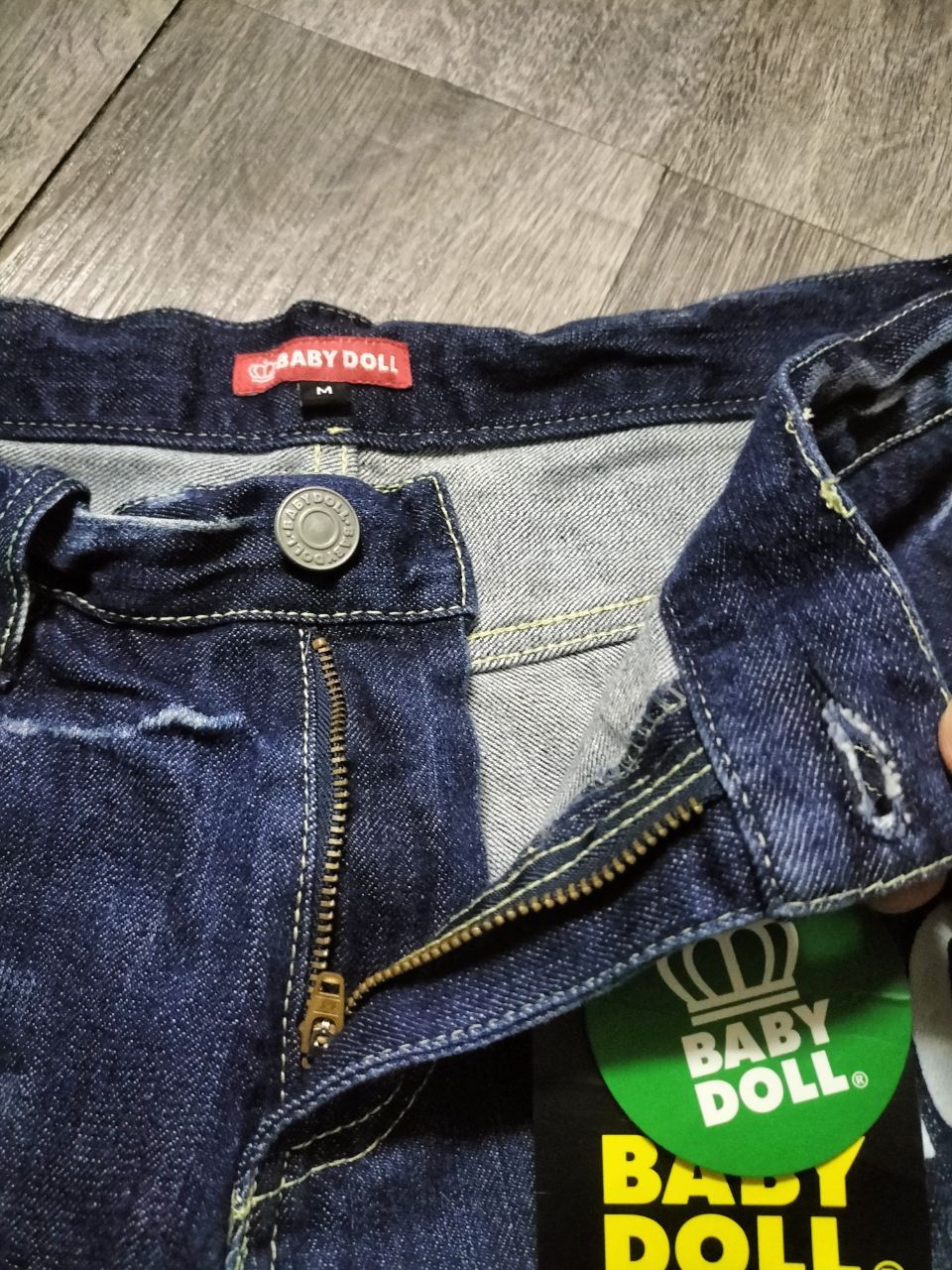 Japanese Brand Japanese denim BABY DOLL seagull print like evisu jeans Size US 30 / EU 46 - 9 Thumbnail
