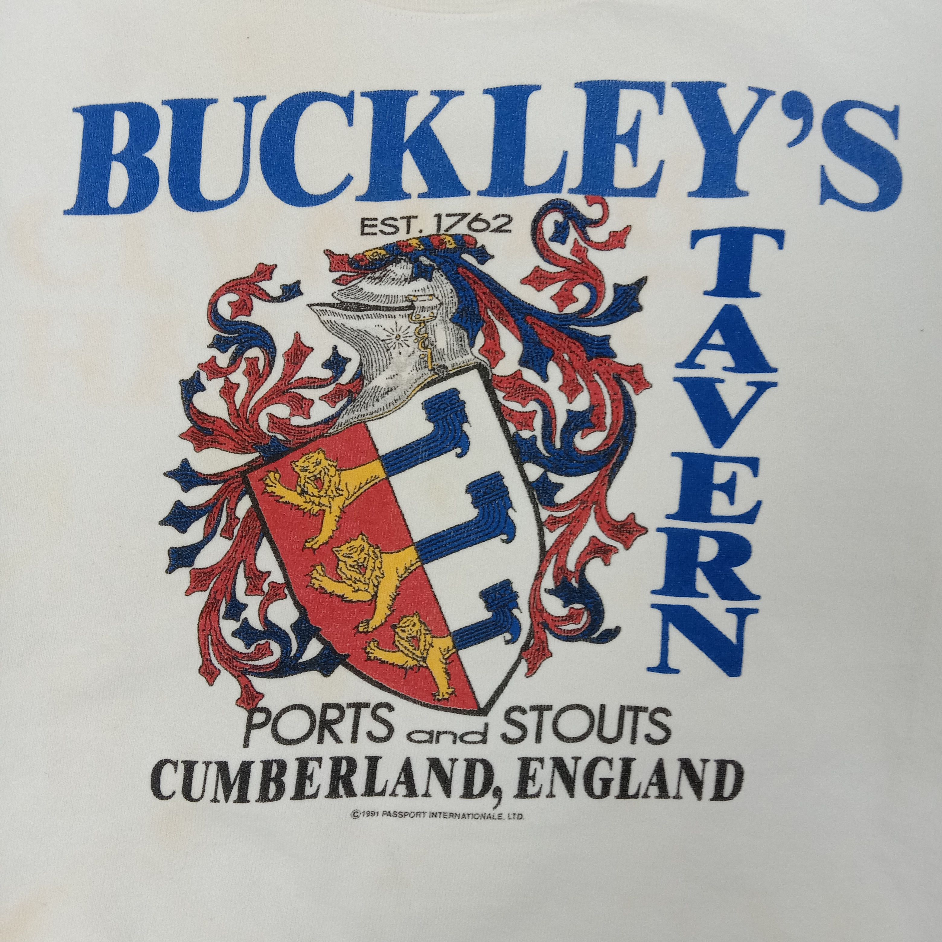 Delta 90's Buckley's Tavern Streetwear Style Sweatshirt C225N13 Size US L / EU 52-54 / 3 - 2 Thumbnail