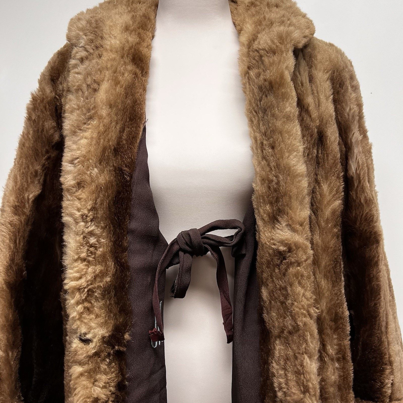 Other 50s Gittelmans Sons Beaver Fur Coat Brown Size M / US 6-8 / IT 42-44 - 5 Thumbnail