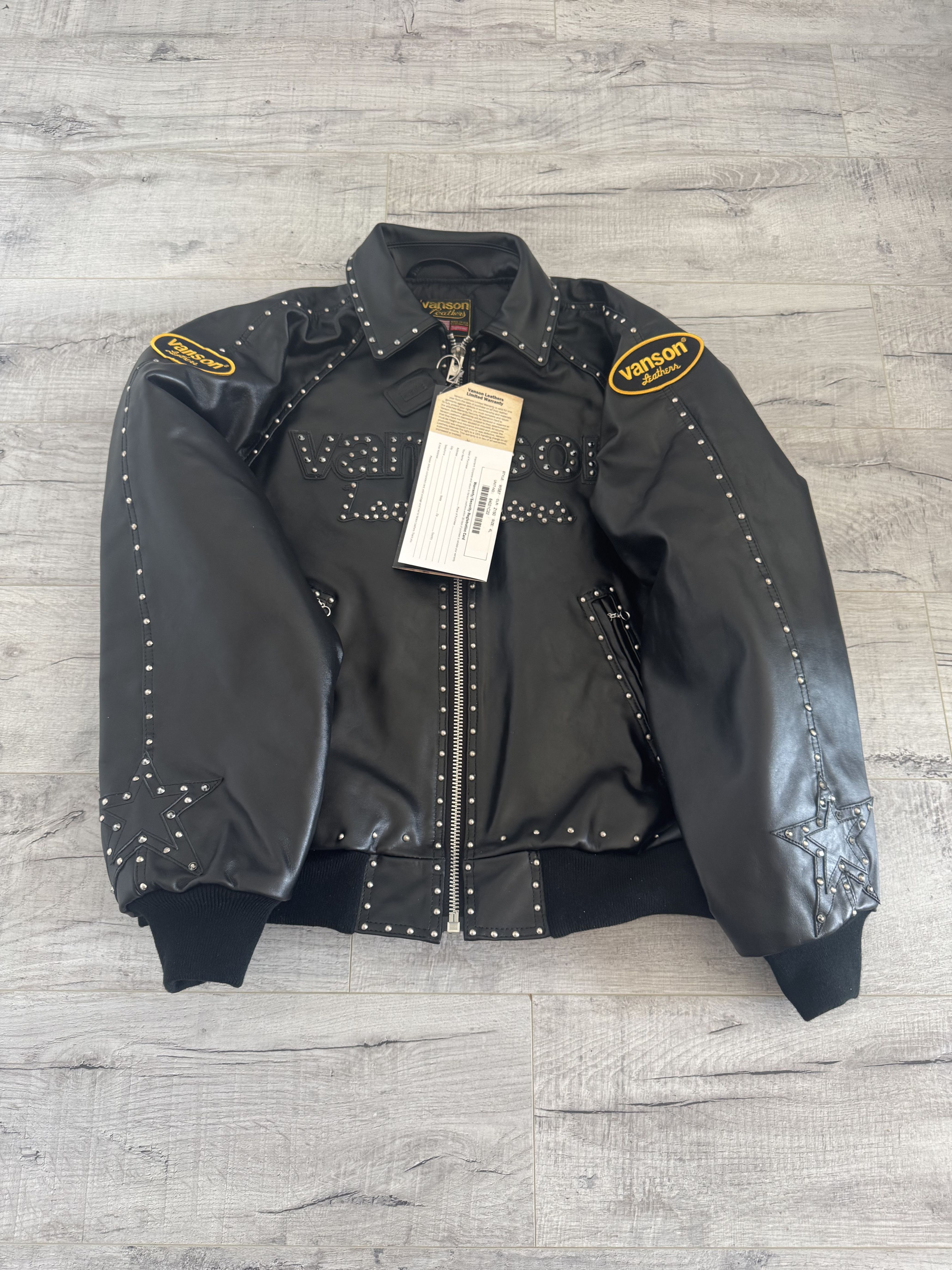 Supreme × Umbro leather track jacket M Fall/Winter 2025 Preview – Supreme