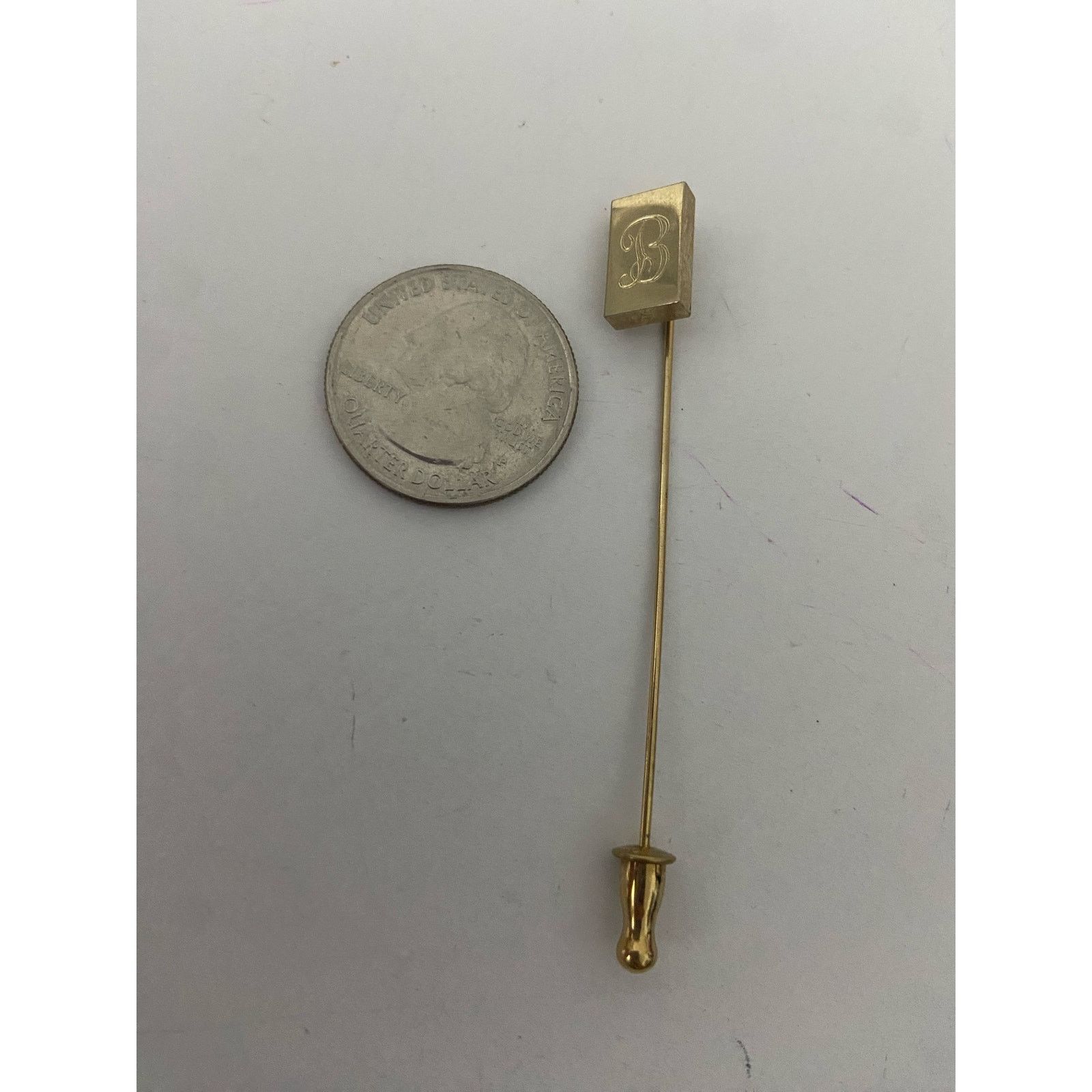 Monet Vintage Monet B stick pin Size ONE SIZE - 2 Thumbnail