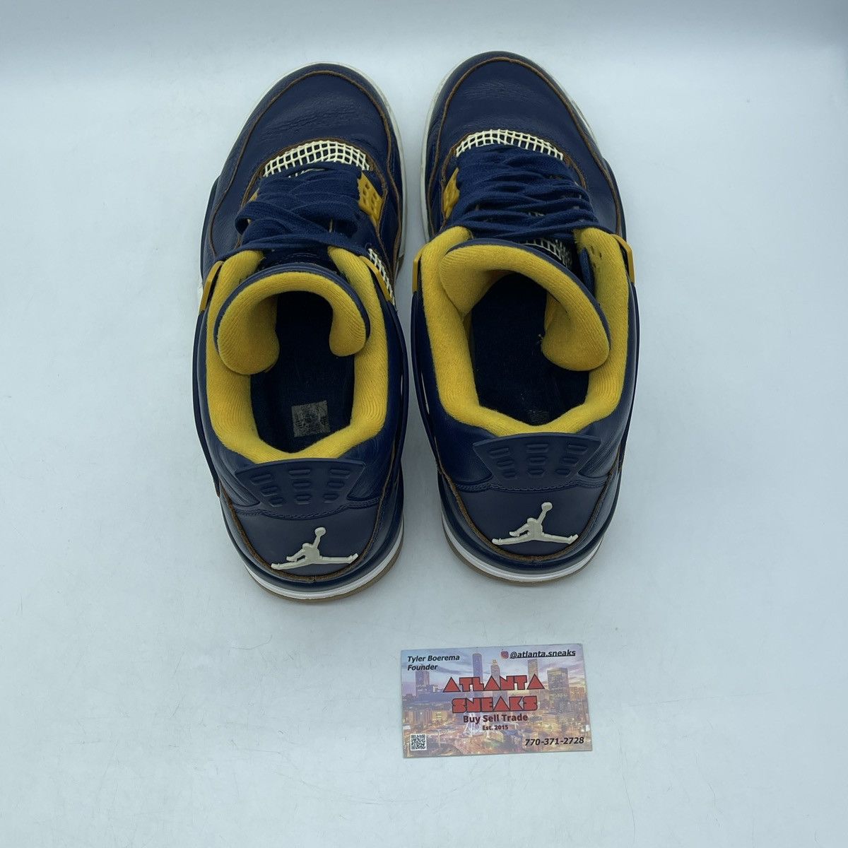 Jordan Brand Air Jordan 4 dunk from above Size US 11 / EU 44 - 6 Thumbnail