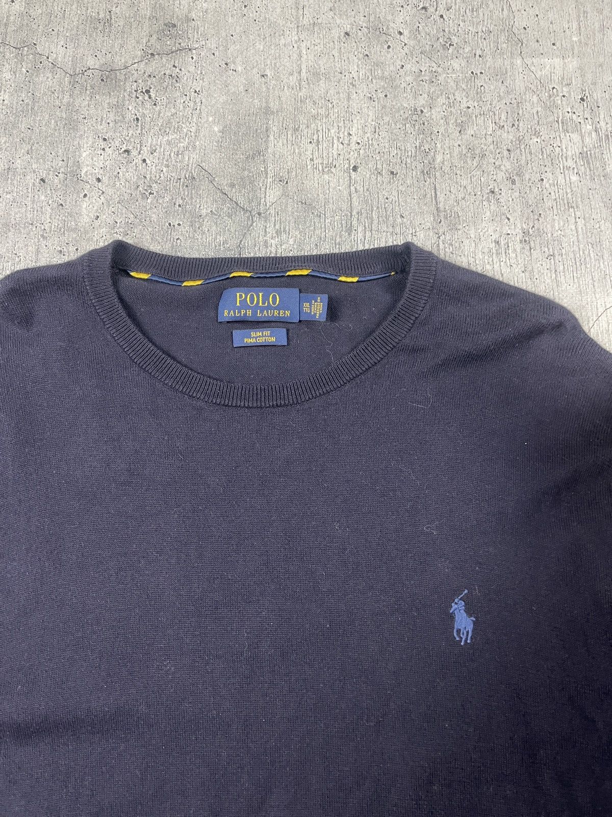 Polo Ralph Lauren × Vintage Polo Ralph Lauren light sweater Size US XXL / EU 58 / 5 - 3 Thumbnail