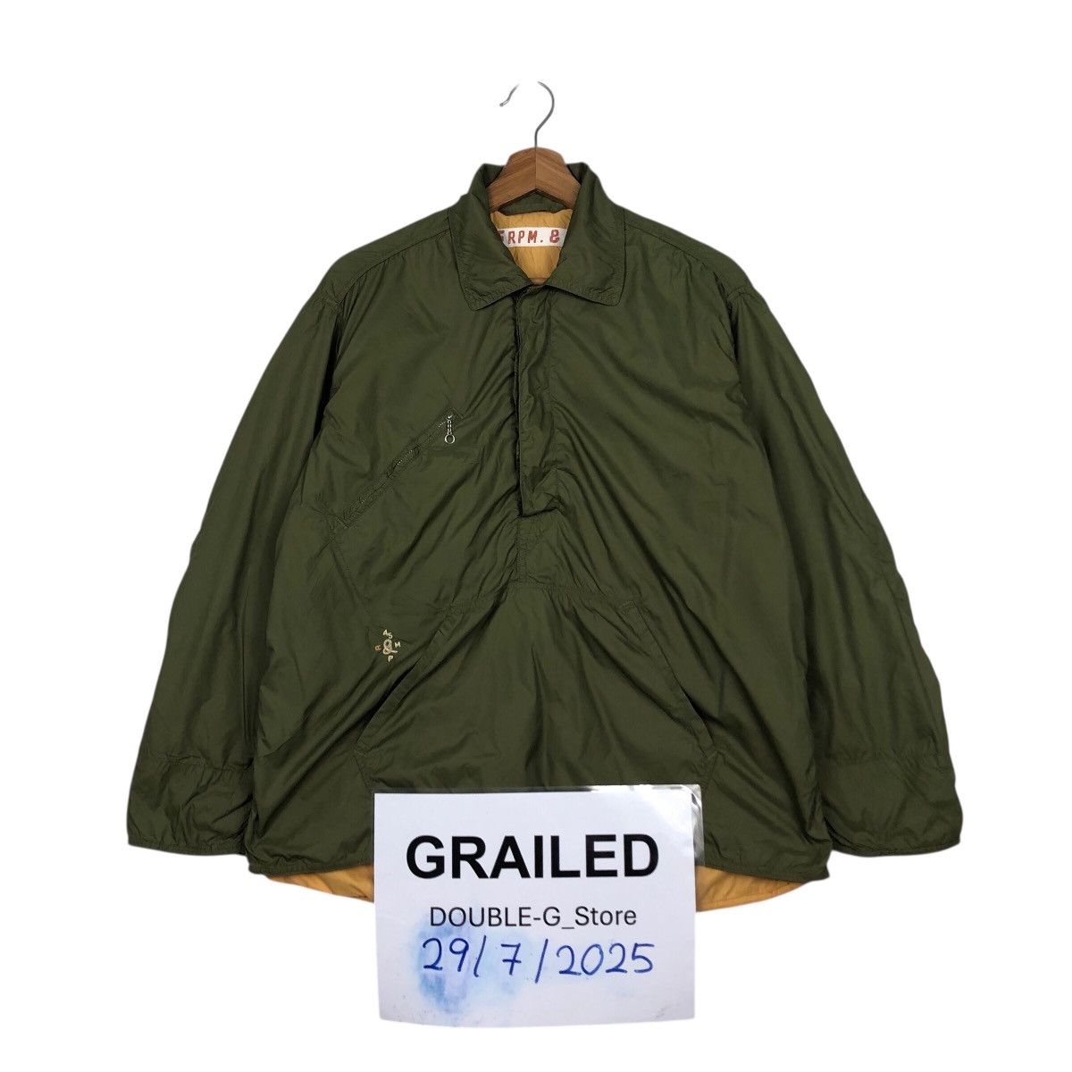 45rpm 📌Military Design Chore Bomber Jacket 45Rpm Made in Japan Size US M / EU 48-50 / 2 - 1 Thumbnail
