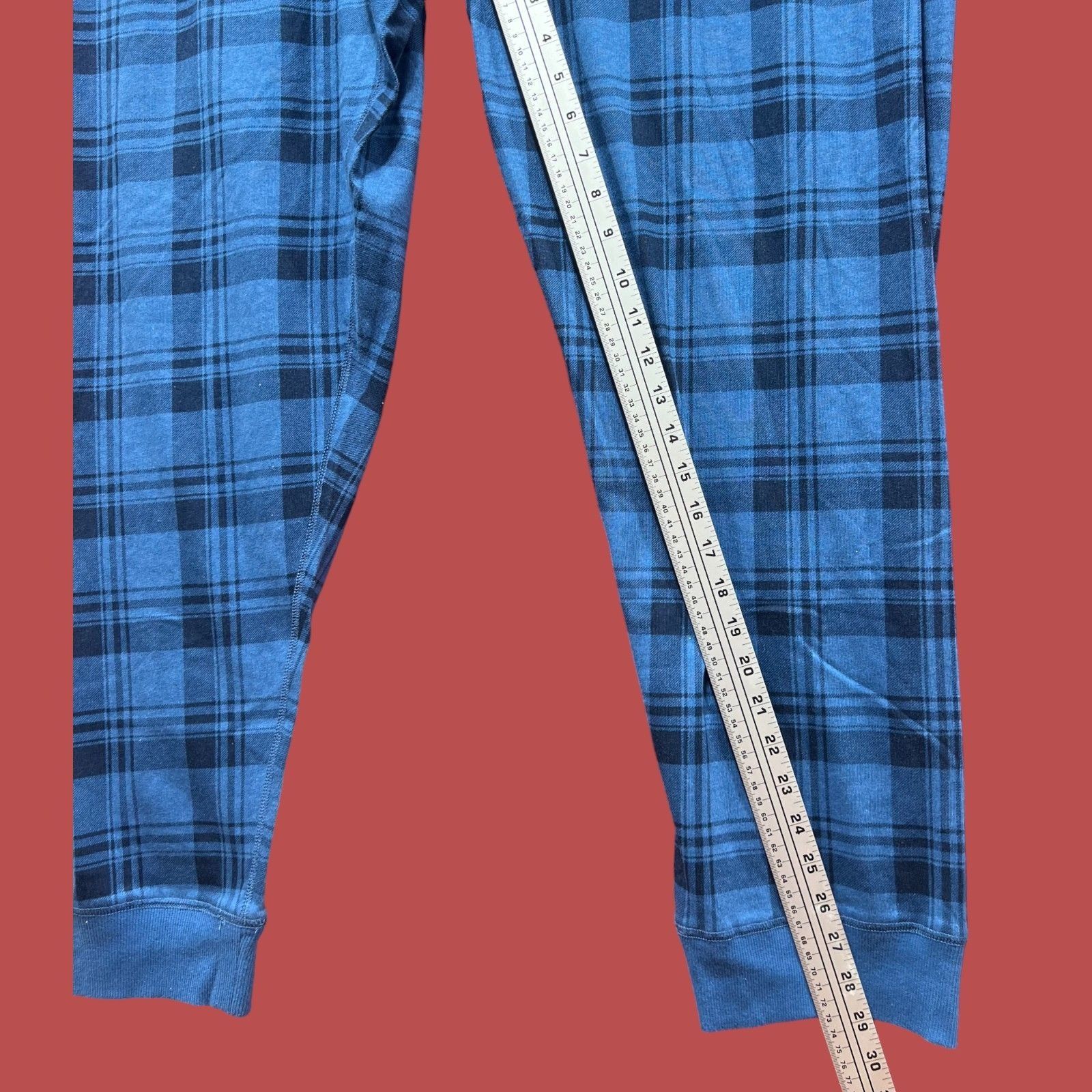 Other Goodfellow - Men's Plaid Pajama Pants - Blue - XXL Size ONE SIZE - 7 Thumbnail