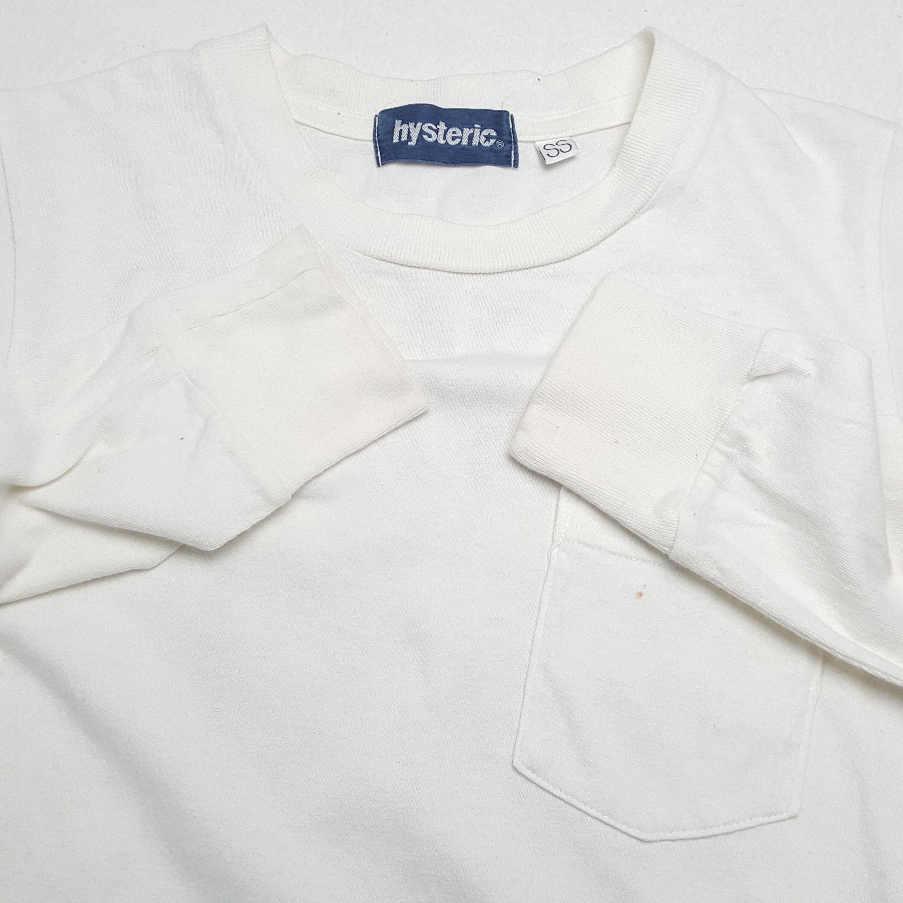 Hysteric Glamour HYSTERIC GLAMOUR Japanese Brand Long Sleeve Tshirt Size XS / US 0-2 / IT 36-38 - 9 Thumbnail