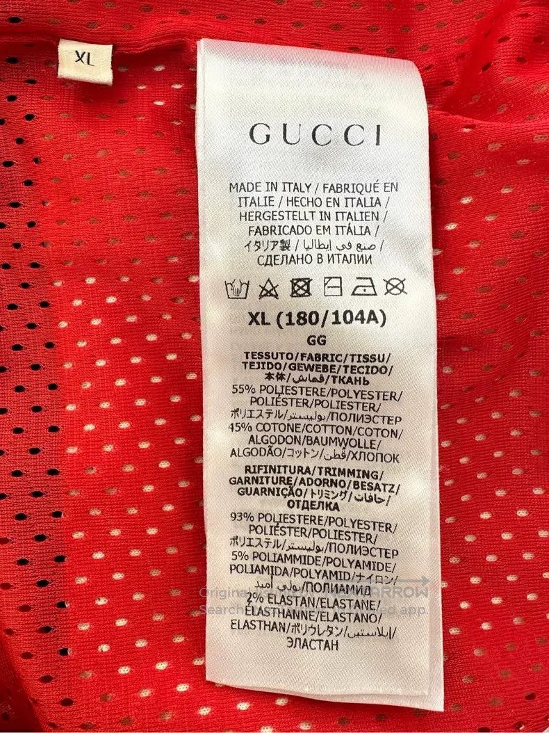 Gucci Gucci Logo tiger embroidery stand-up collar zipper jacket Size US XL / EU 56 / 4 - 4 Thumbnail